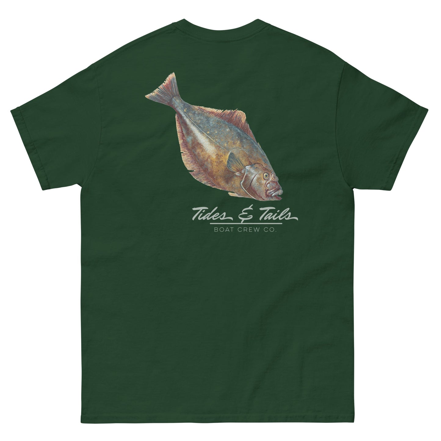 Halibut Shirt - Tides & Tails by Boat Crew Co.