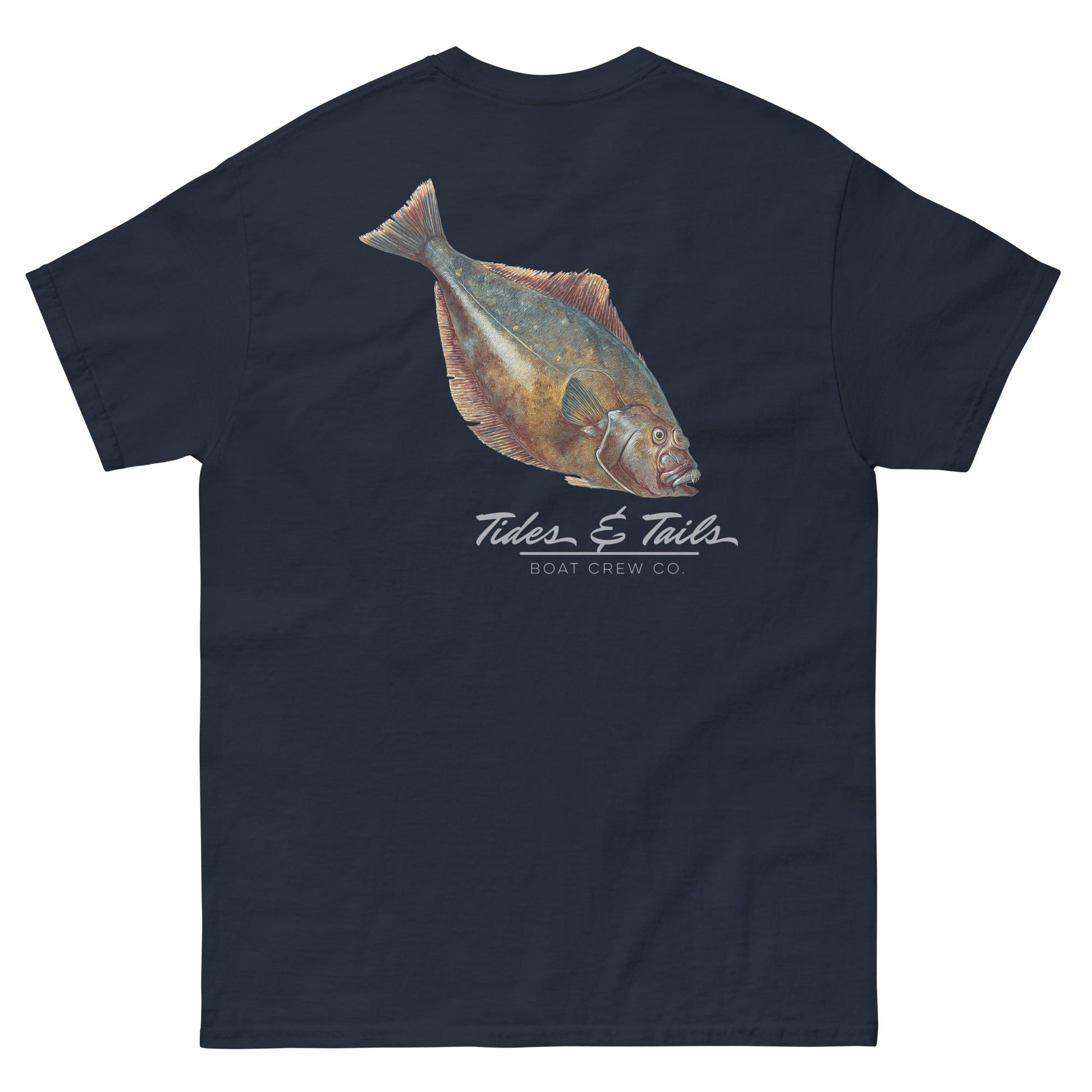 Halibut Shirt - Tides & Tails by Boat Crew Co.