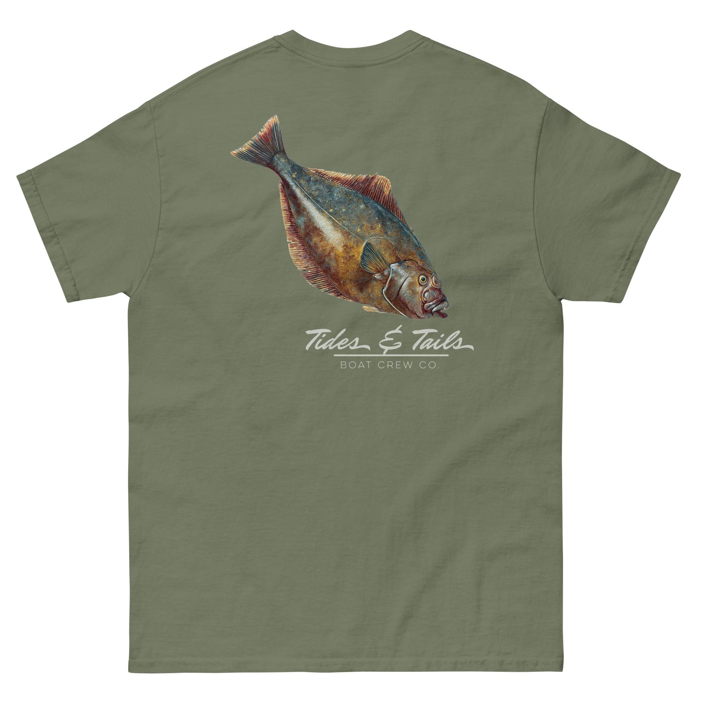 Halibut Shirt - Tides & Tails by Boat Crew Co.