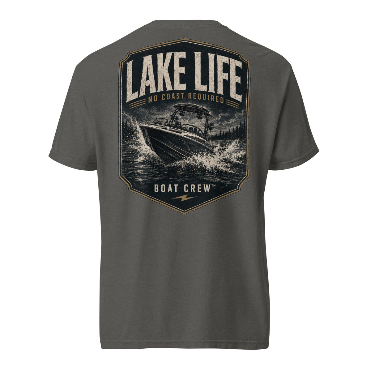 Lake Life – No Coast Required Graphic Tee