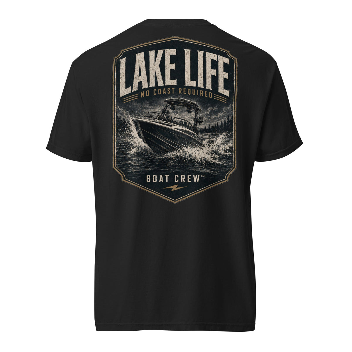 Lake Life – No Coast Required Graphic Tee