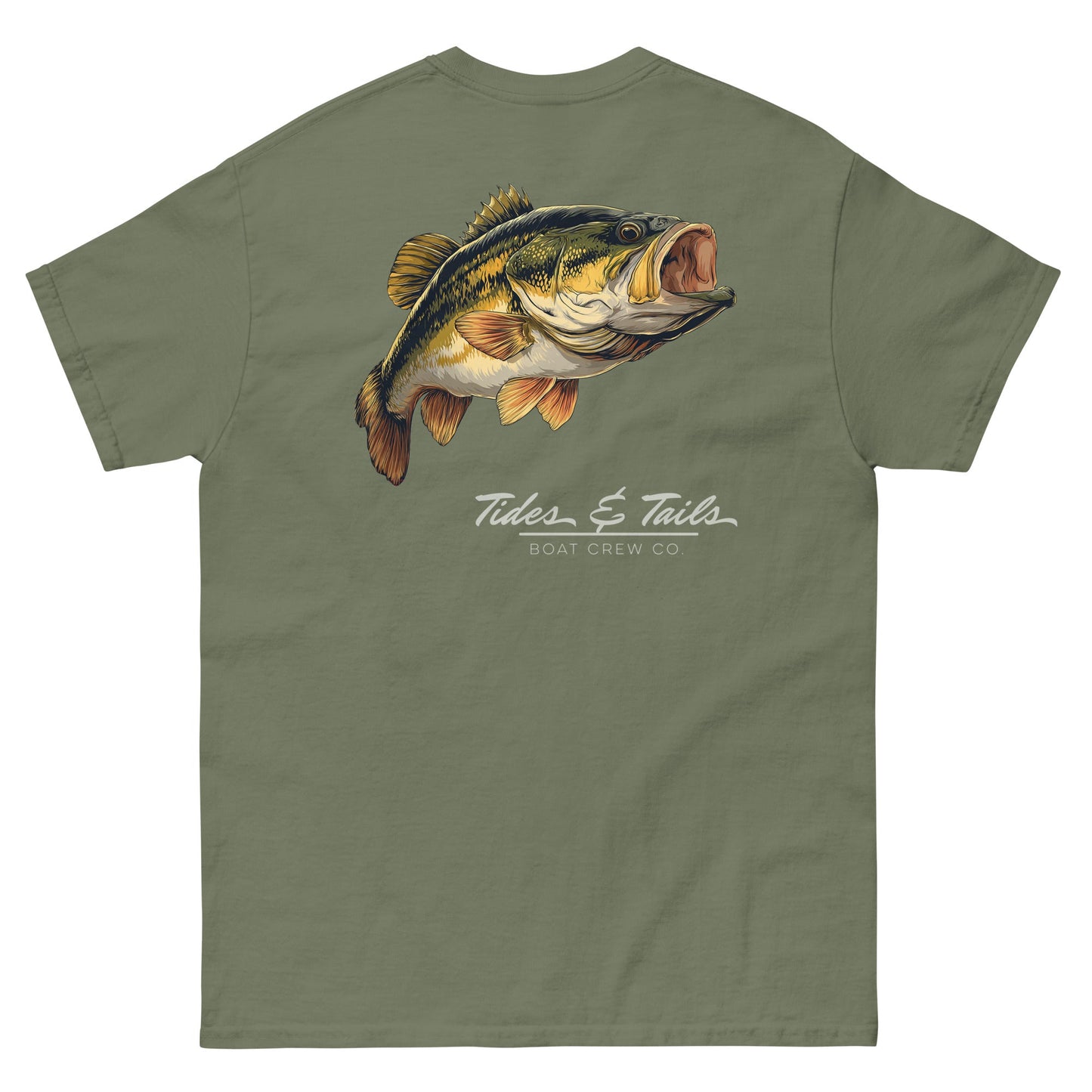Largemouth Bass Shirt | Tides & Tails by Boat Crew Co.