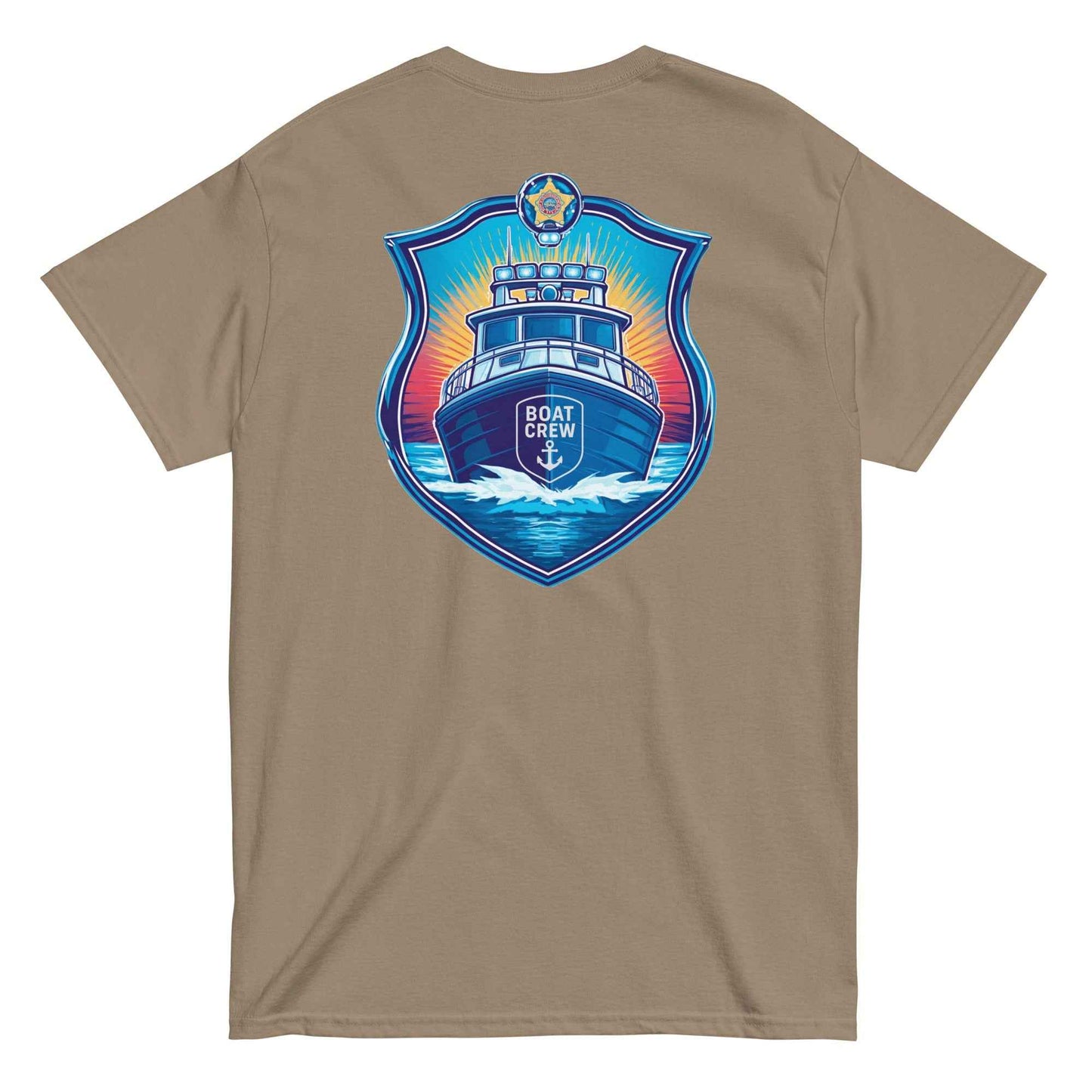 Law Enforcement Boat Crew Shirt | Marine Apparel for Adventure by Boat Crew Co.