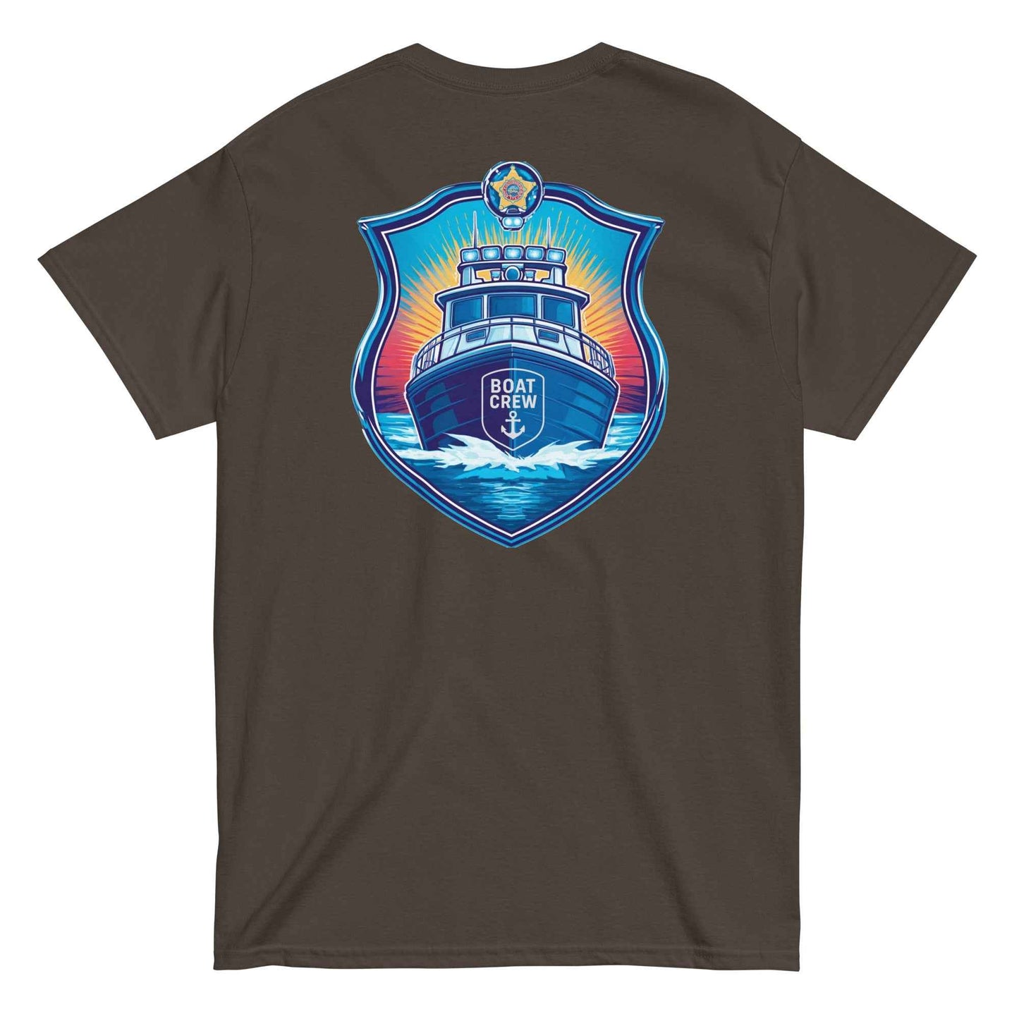 Law Enforcement Boat Crew Shirt | Marine Apparel for Adventure by Boat Crew Co.