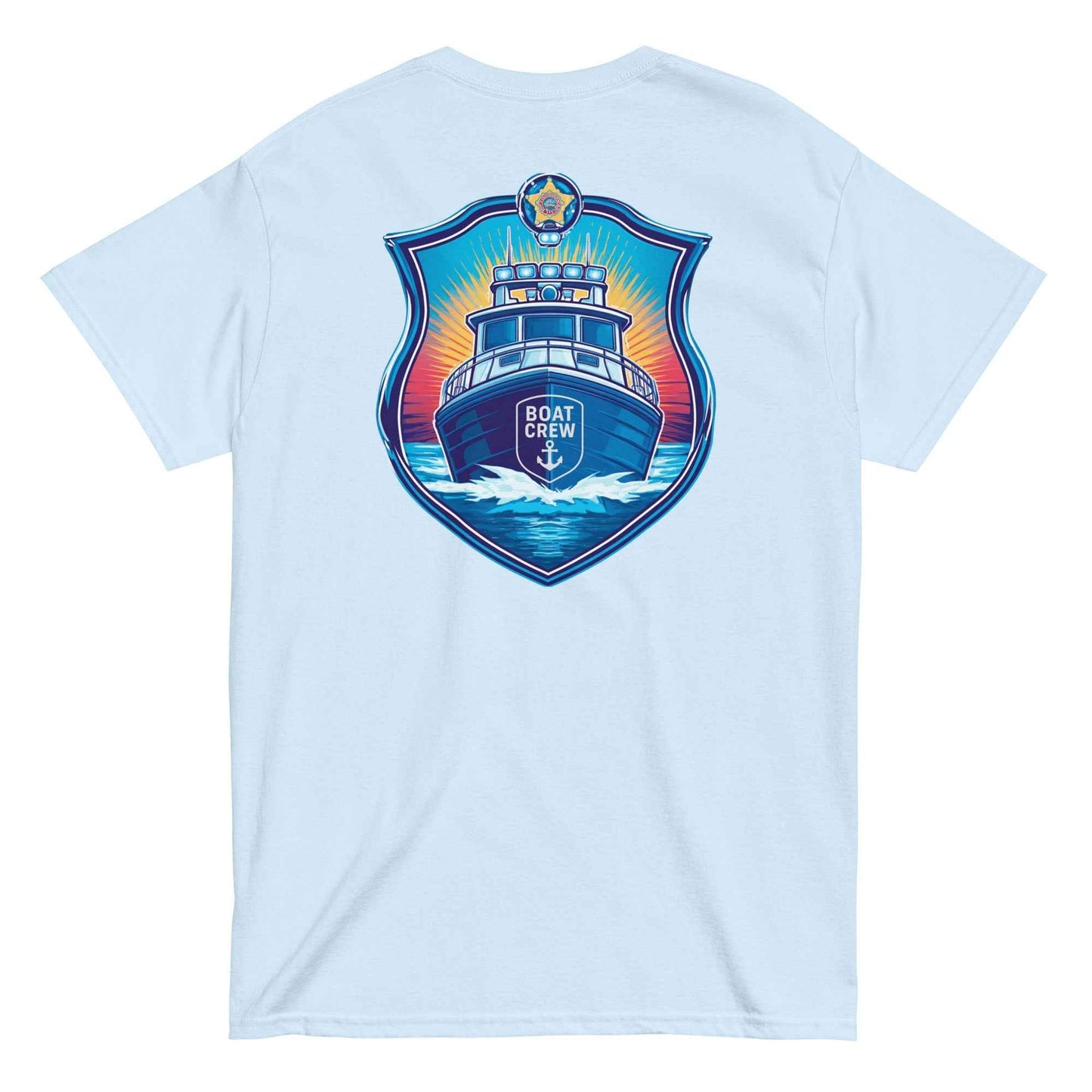Law Enforcement Boat Crew Shirt | Marine Apparel for Adventure by Boat Crew Co.