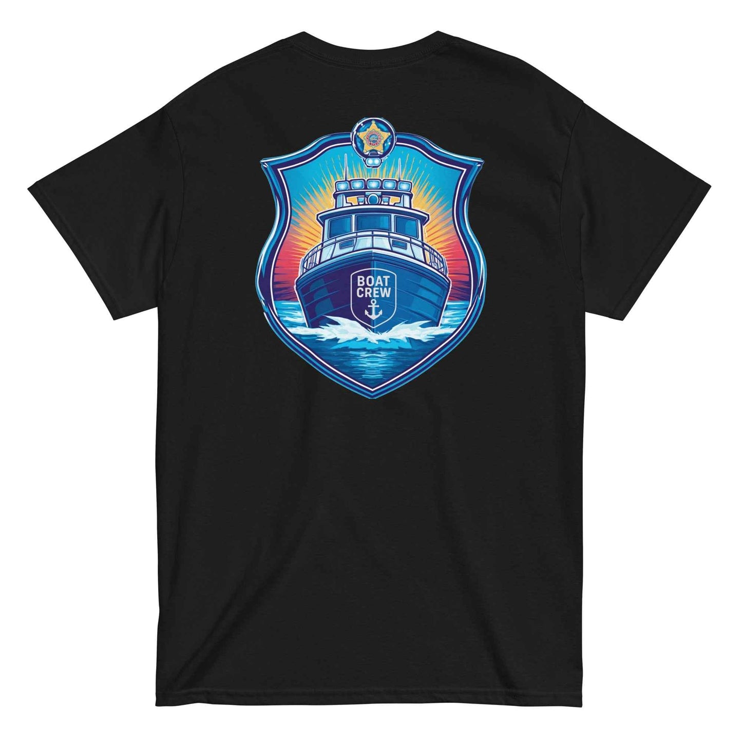 Law Enforcement Boat Crew Shirt | Marine Apparel for Adventure by Boat Crew Co.