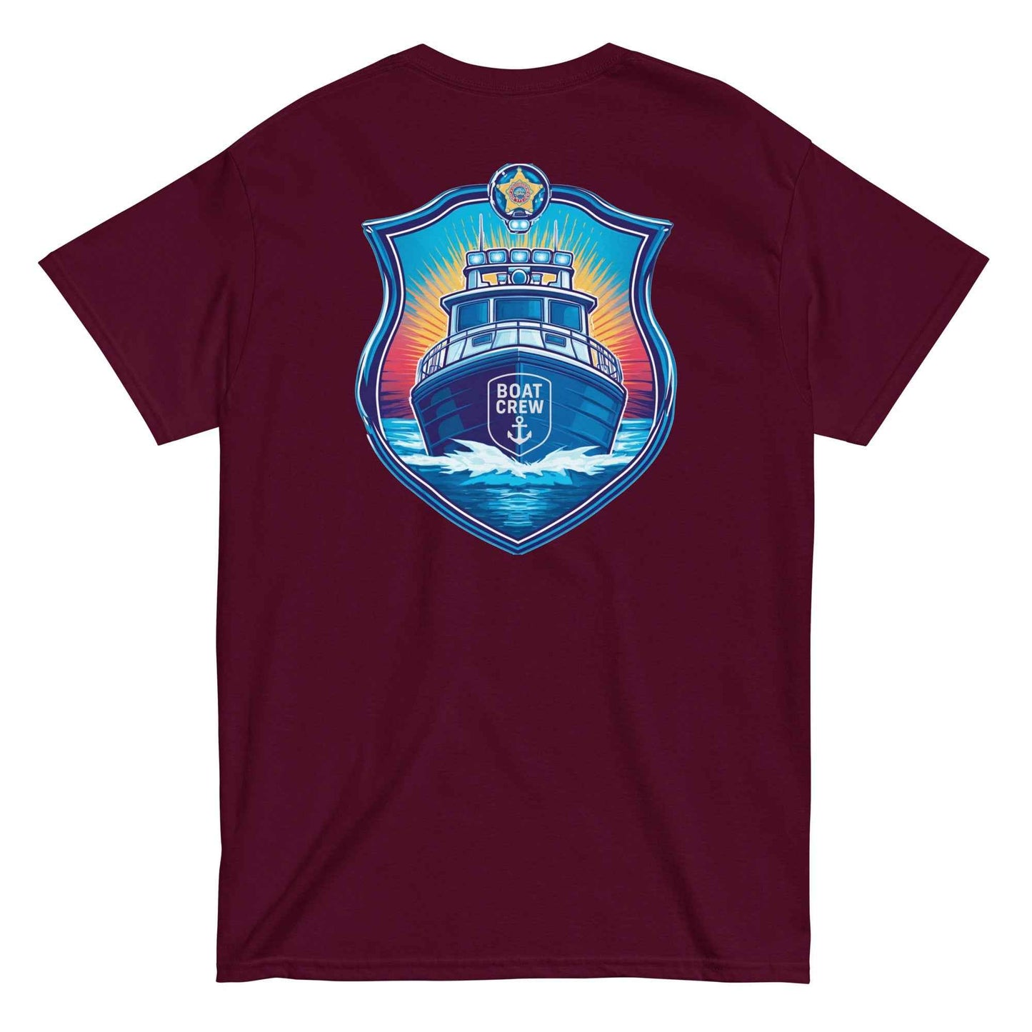 Law Enforcement Boat Crew Shirt | Marine Apparel for Adventure by Boat Crew Co.