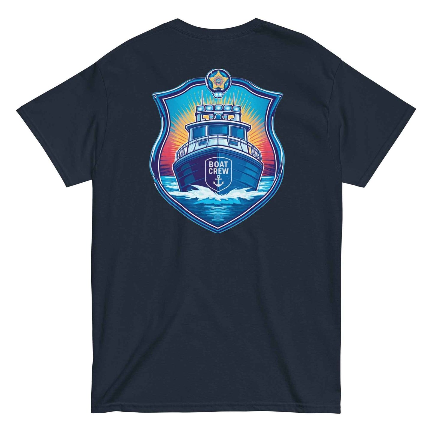 Law Enforcement Boat Crew Shirt | Marine Apparel for Adventure by Boat Crew Co.
