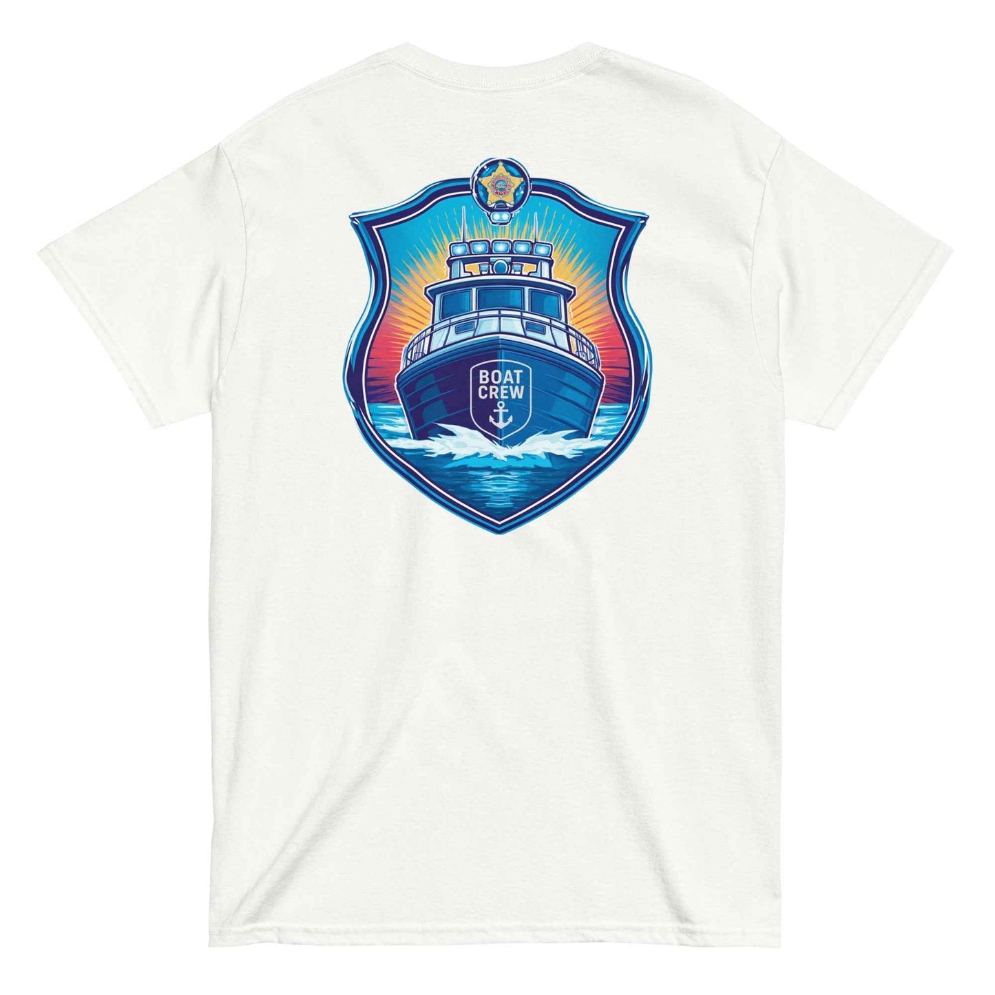 Law Enforcement Boat Crew Shirt | Marine Apparel for Adventure by Boat Crew Co.