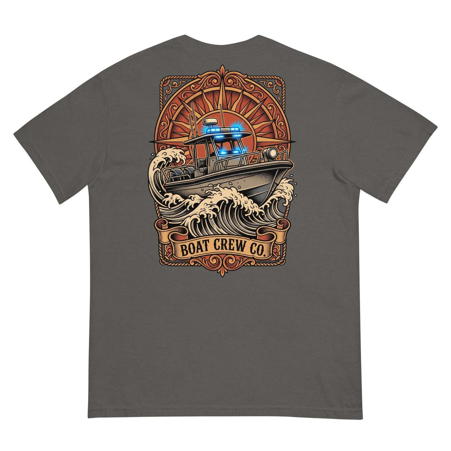 Law Enforcement Boat Crew Shirt | Maritime Apparel for Adventure by Boat Crew Co.
