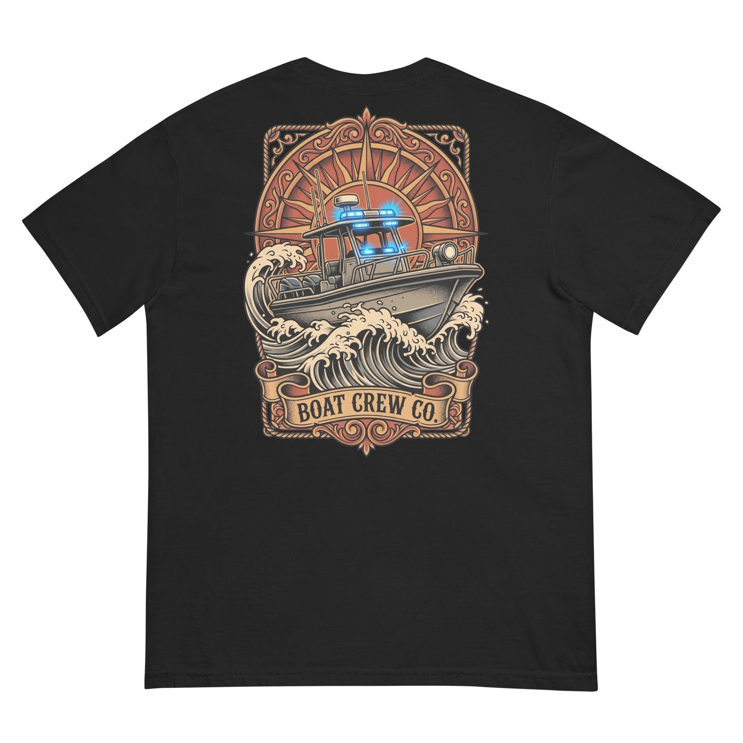 Law Enforcement Boat Crew Shirt | Maritime Apparel for Adventure by Boat Crew Co.