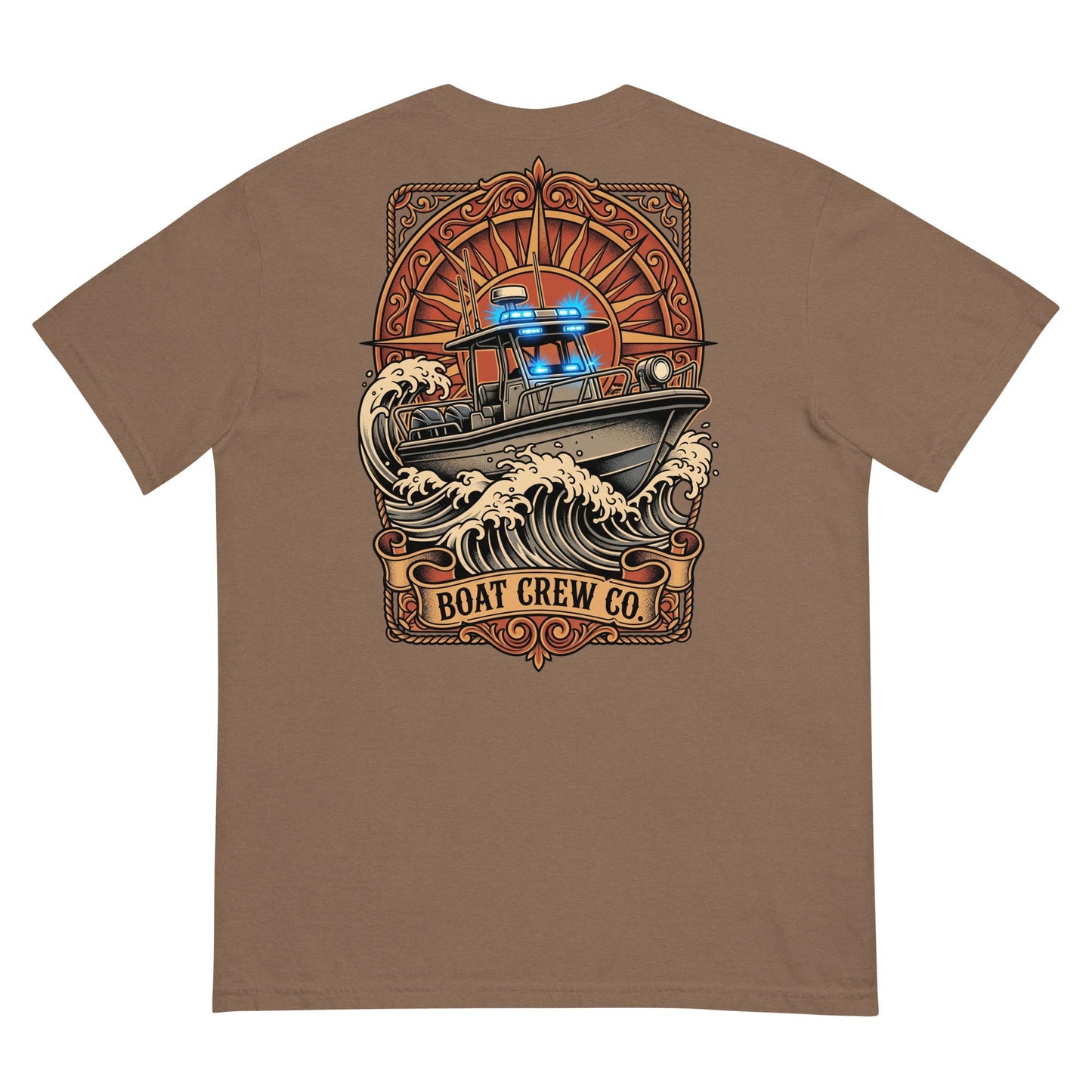 Law Enforcement Boat Crew Shirt | Maritime Apparel for Adventure by Boat Crew Co.