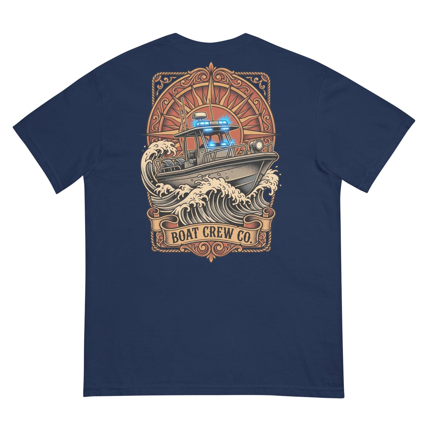 Law Enforcement Boat Crew Shirt | Maritime Apparel for Adventure by Boat Crew Co.