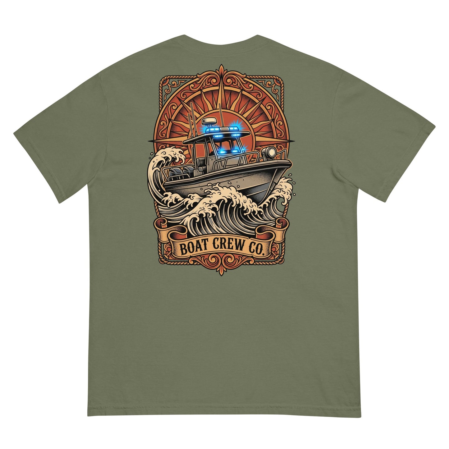 Law Enforcement Boat Crew Shirt | Maritime Apparel for Adventure by Boat Crew Co.