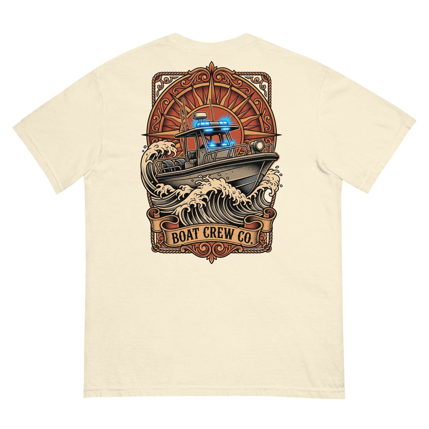 Law Enforcement Boat Crew Shirt | Maritime Apparel for Adventure by Boat Crew Co.