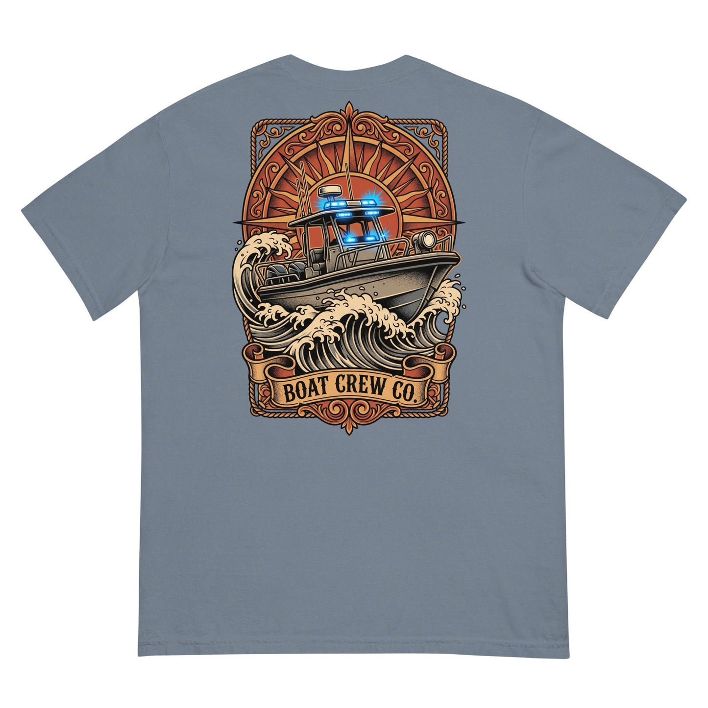 Law Enforcement Boat Crew Shirt | Maritime Apparel for Adventure by Boat Crew Co.
