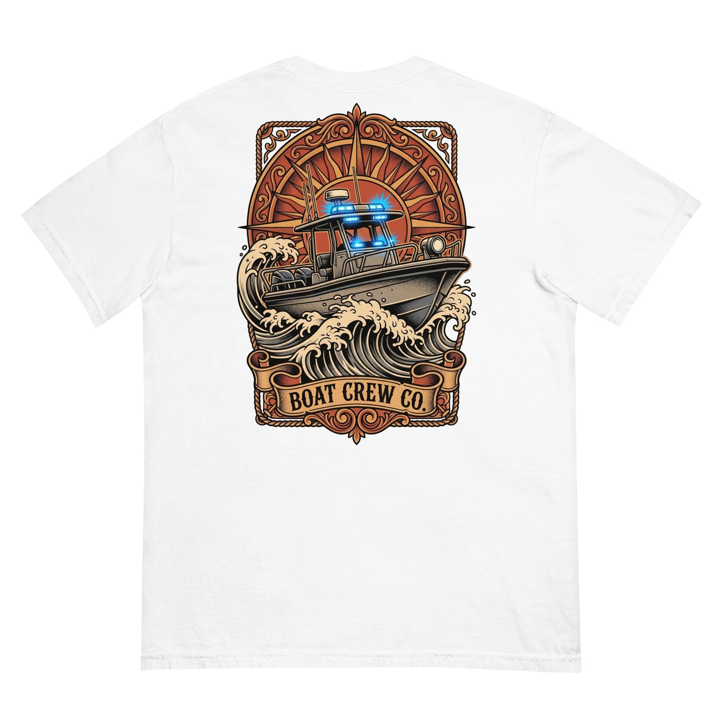 Law Enforcement Boat Crew Shirt | Maritime Apparel for Adventure by Boat Crew Co.