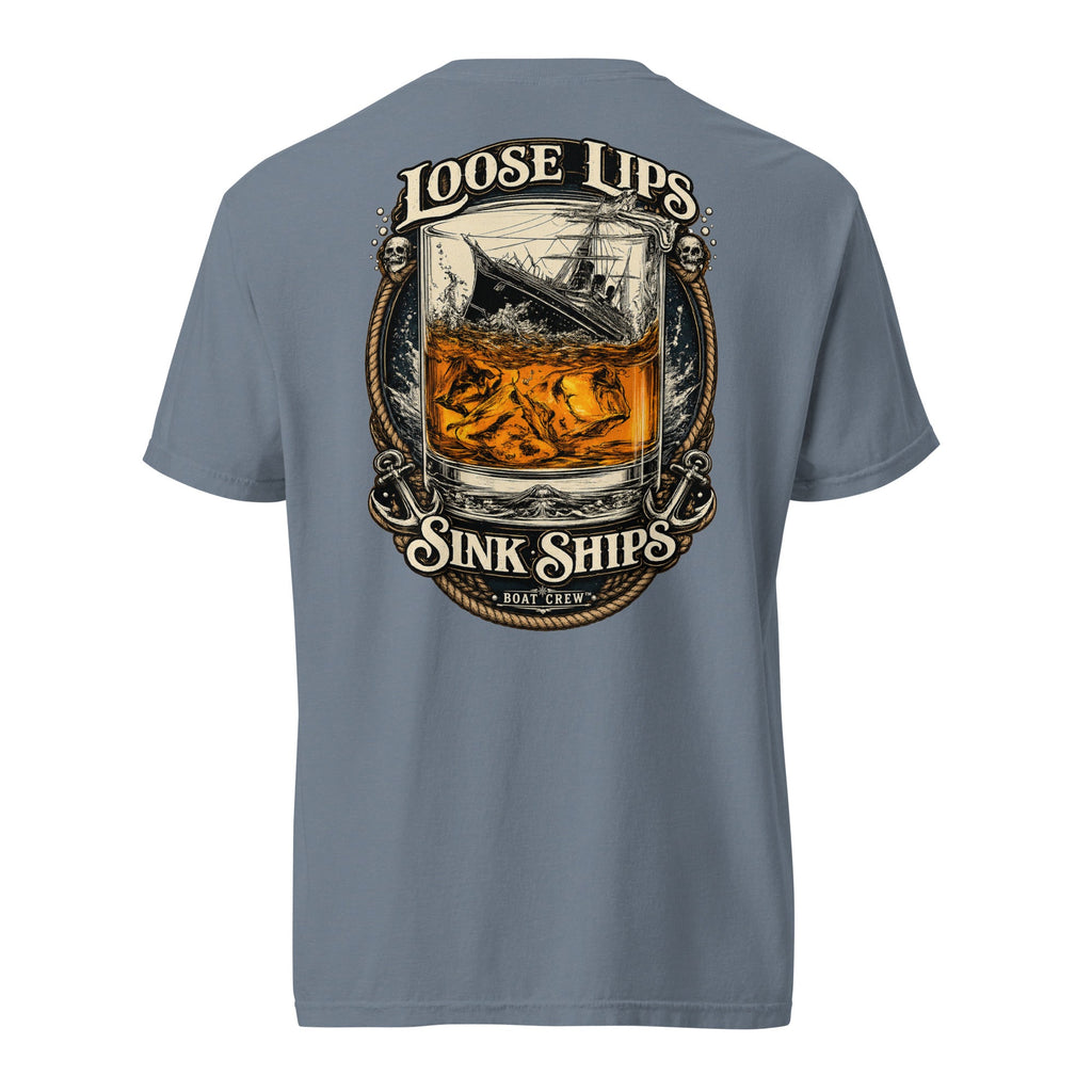Loose Lips Sink Ships Shirt | Crew Culture