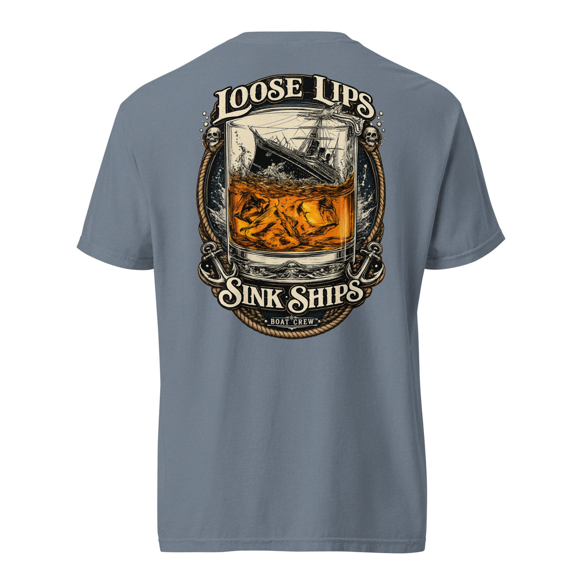 Loose Lips Sink Ships Shirt | Crew Culture
