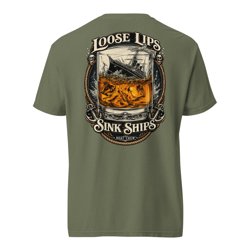 Loose Lips Sink Ships Shirt | Crew Culture