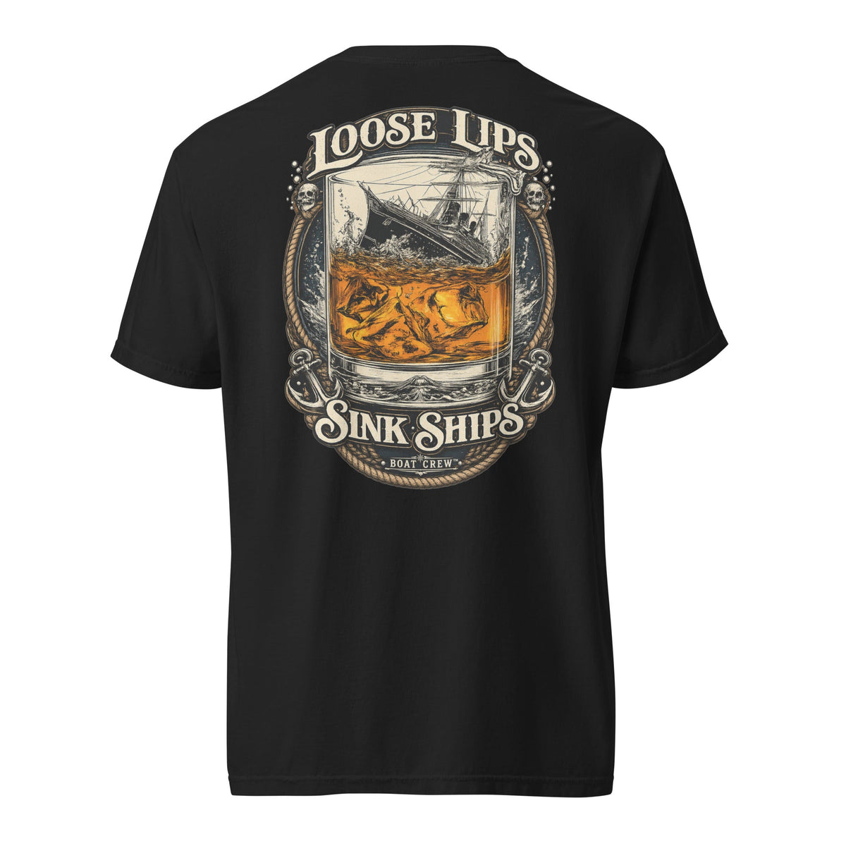 Loose Lips Sink Ships Shirt | Crew Culture