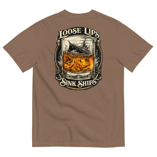 Loose Lips Sink Ships Shirt | Crew Culture by Boat Crew Co.