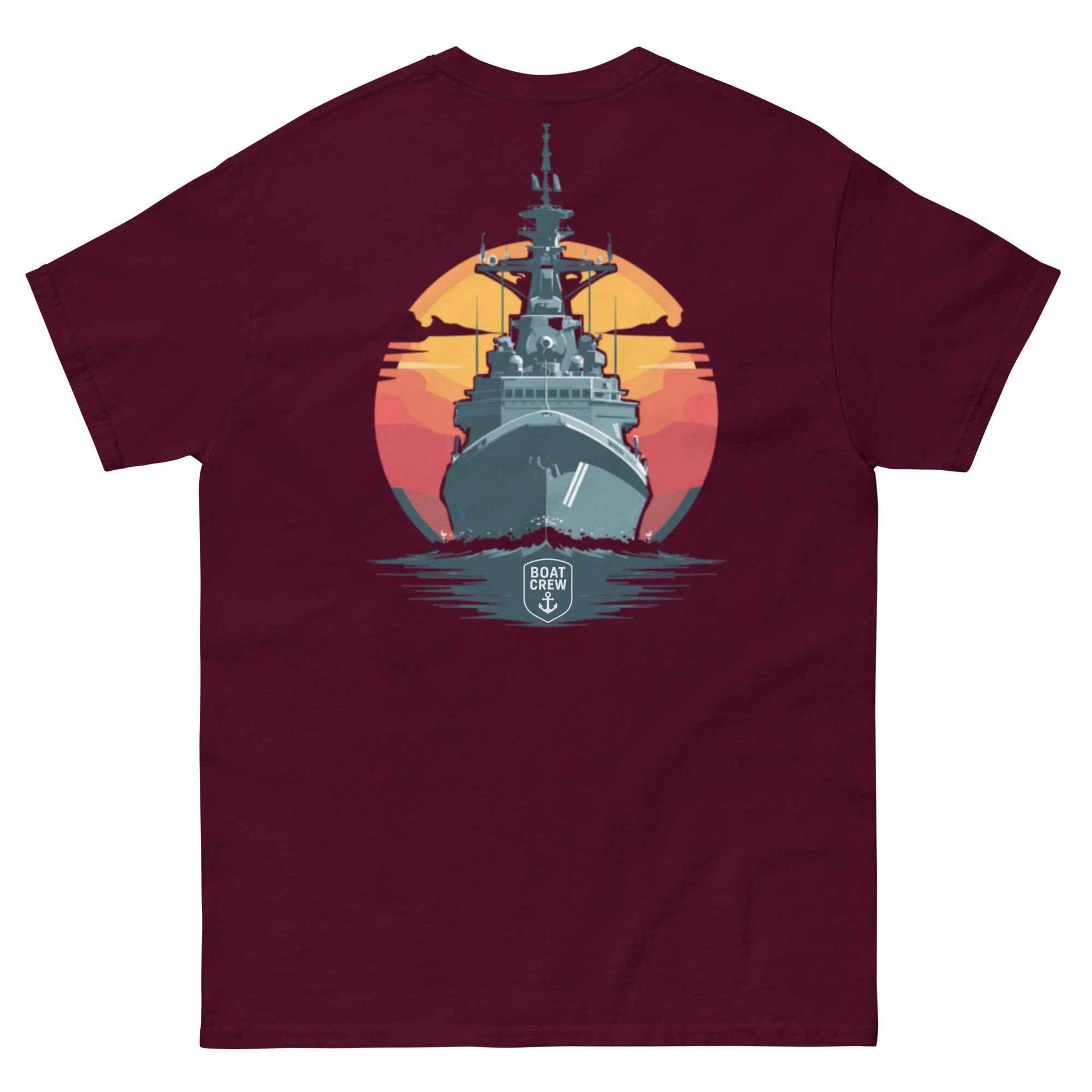 Military Boat Crew Shirt | Marine Apparel for Adventure by Boat Crew Co.