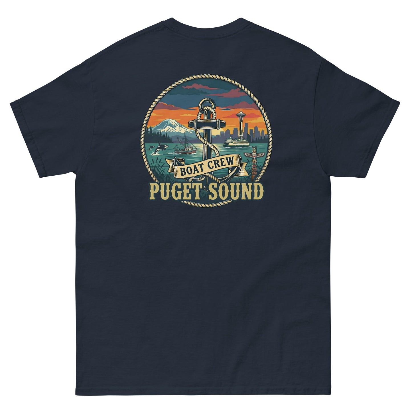 Puget Sound Shirt product image – Boat Crew Co.