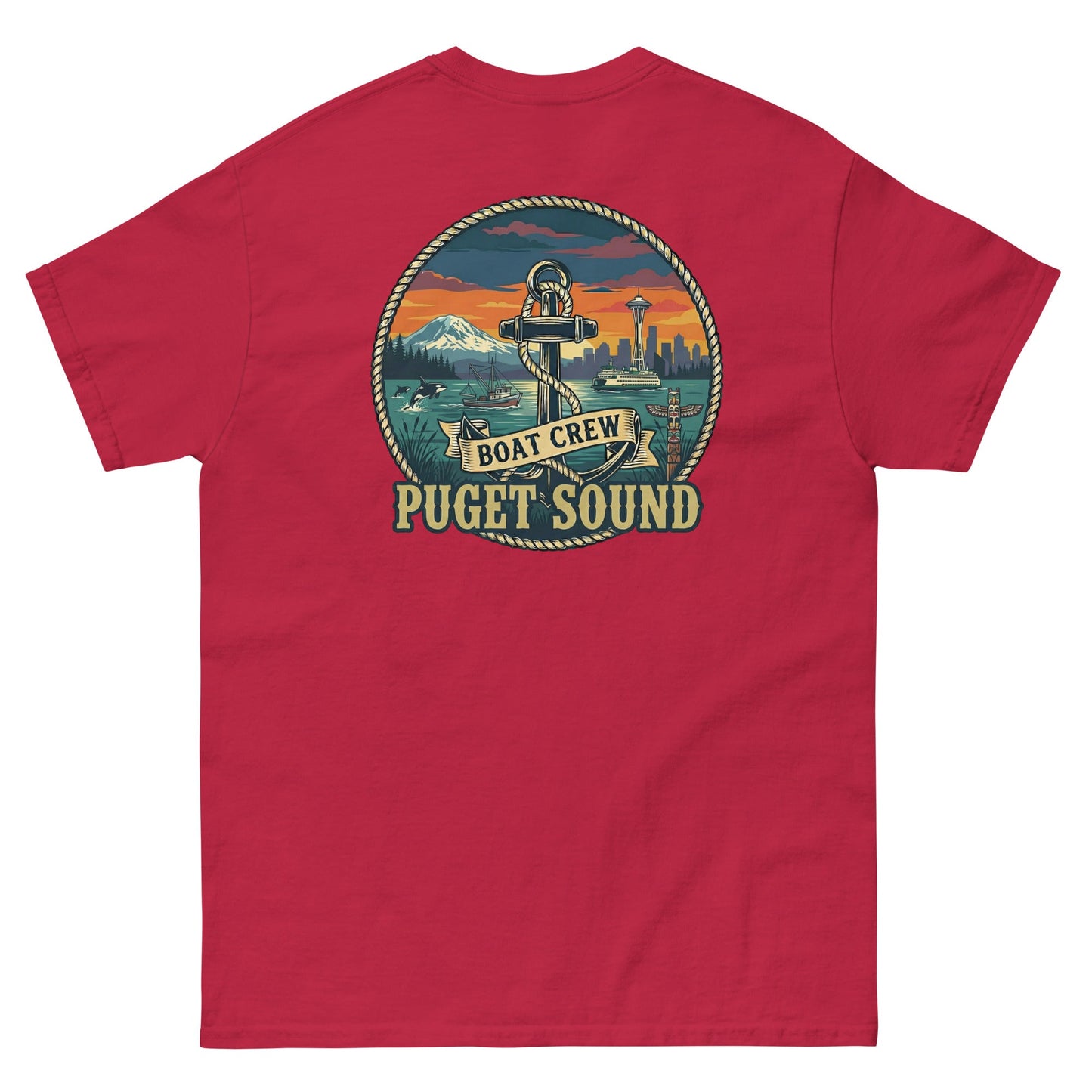 Puget Sound Shirt product image – Boat Crew Co.