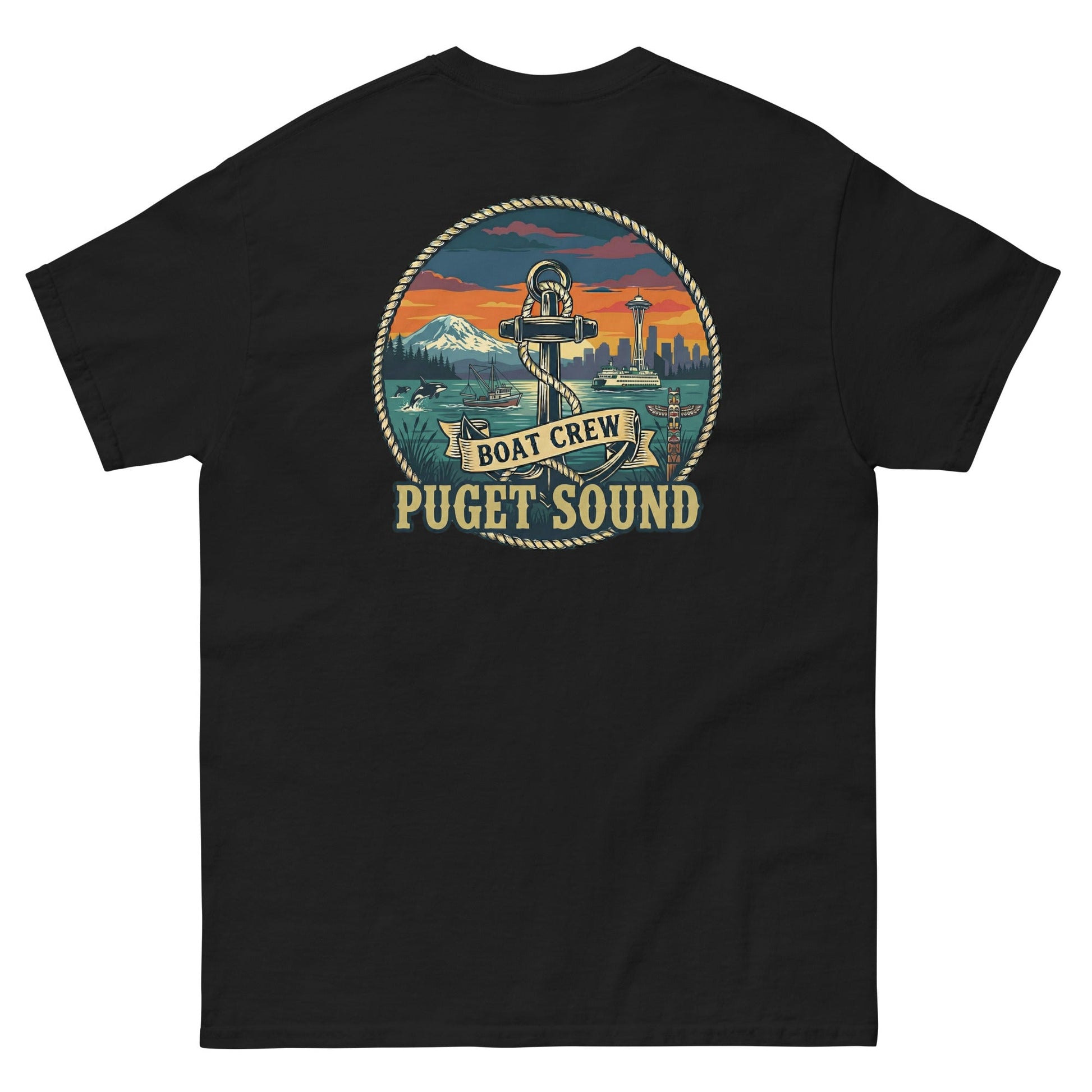 Puget Sound Shirt product image – Boat Crew Co.