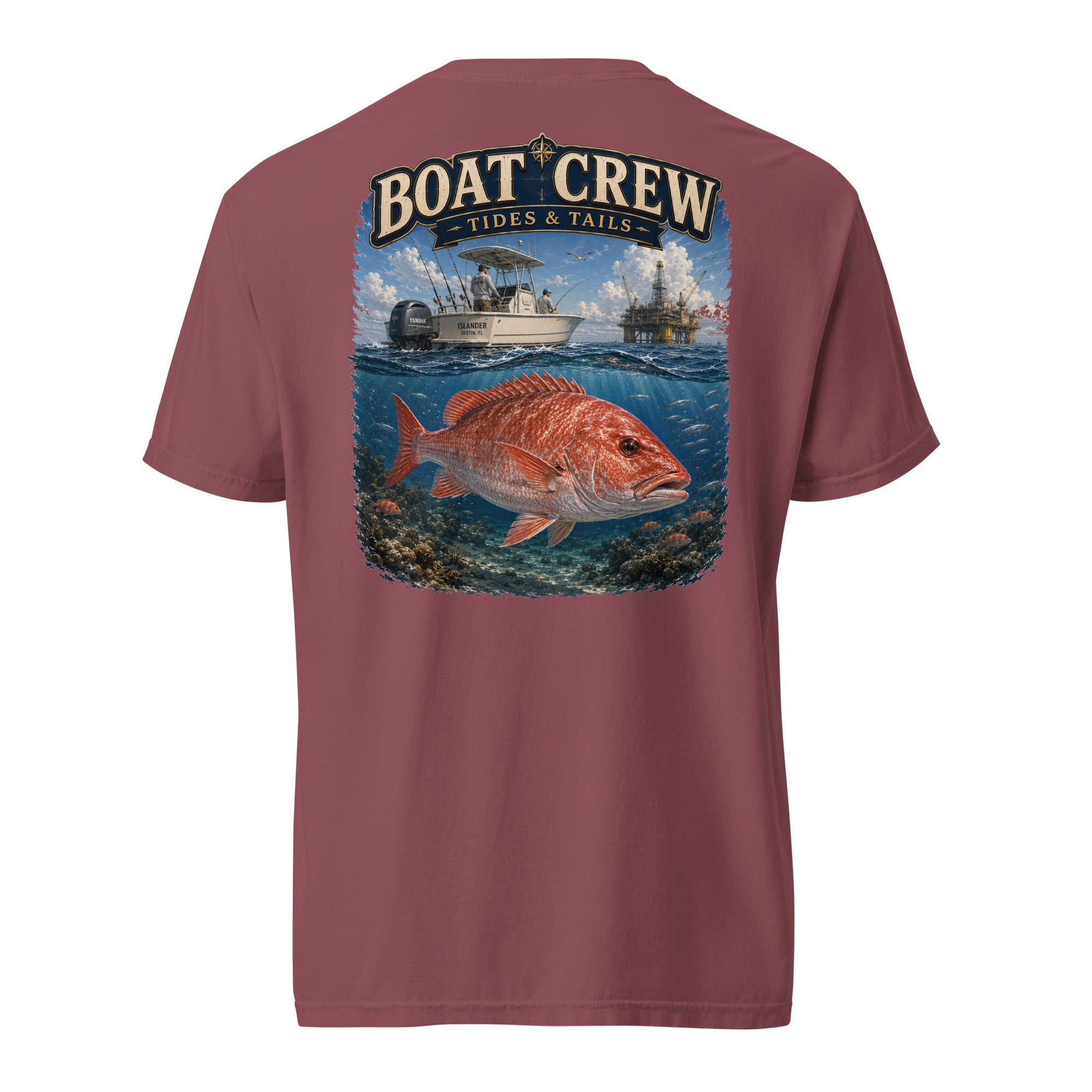 Red Snapper Shirt | Tides & Tails