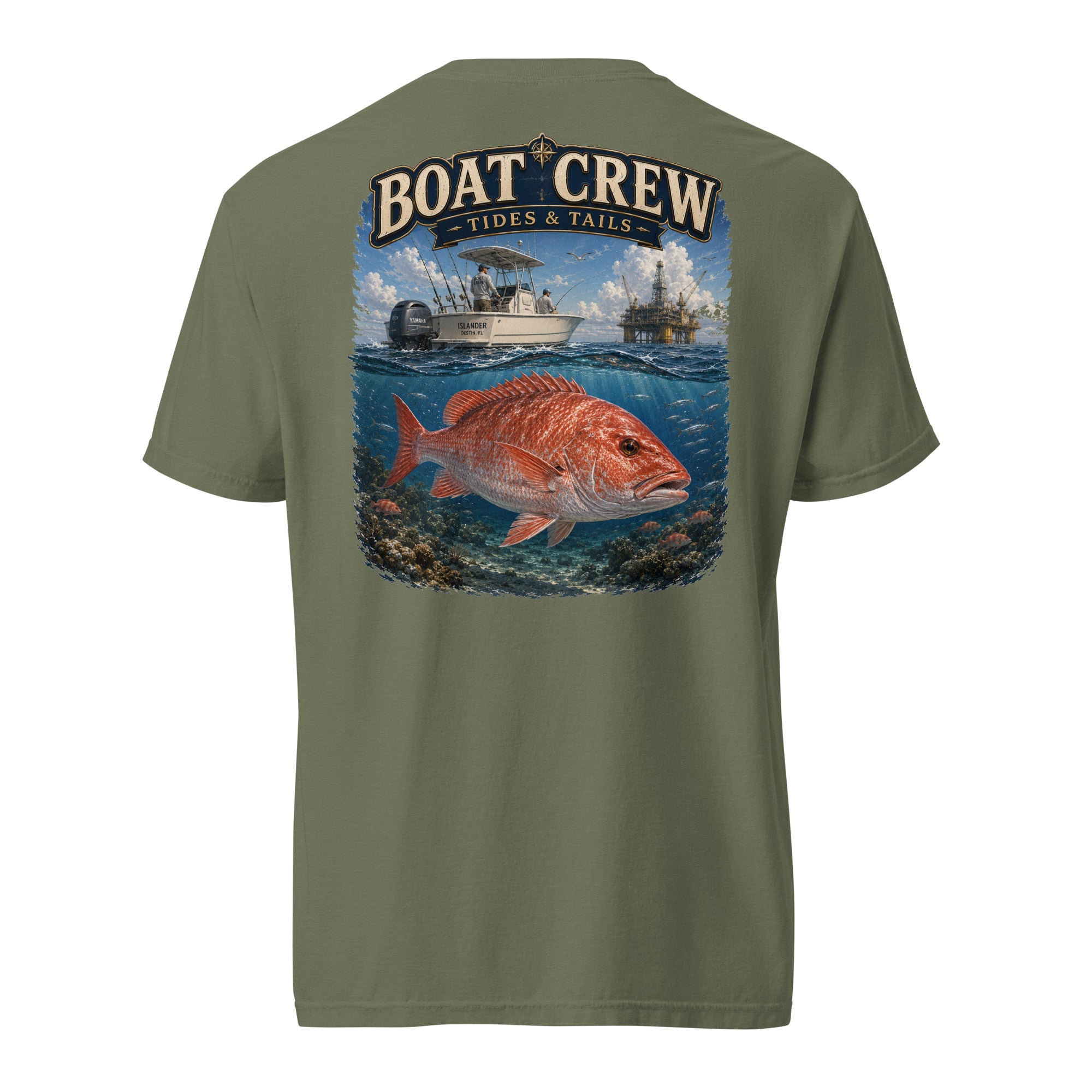 Red Snapper Shirt | Tides & Tails
