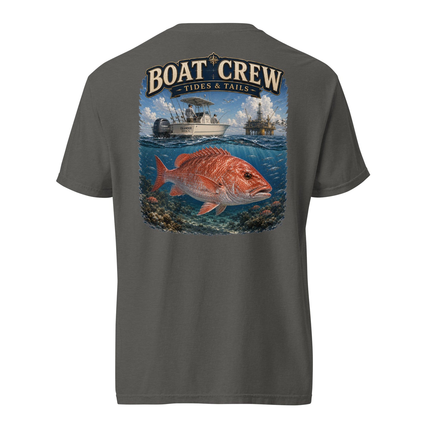 Red Snapper Shirt | Tides & Tails