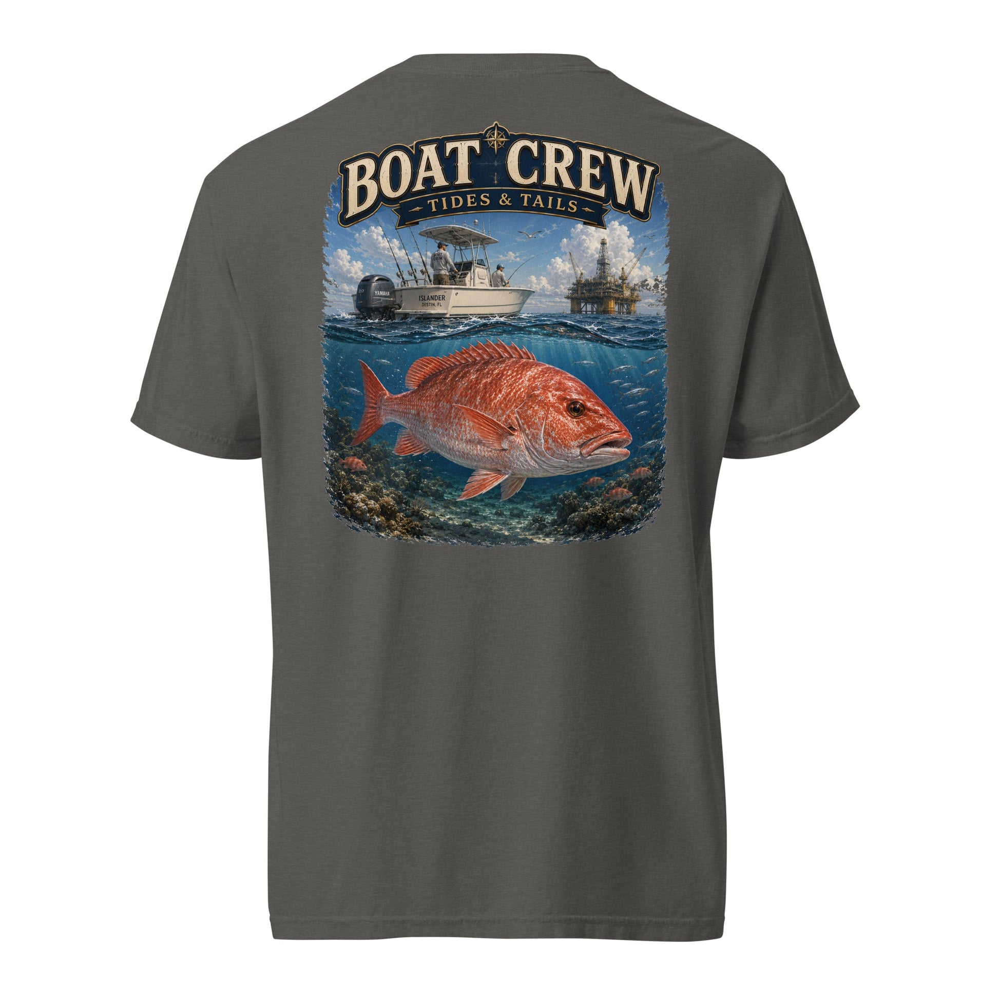 Red Snapper Shirt | Tides & Tails