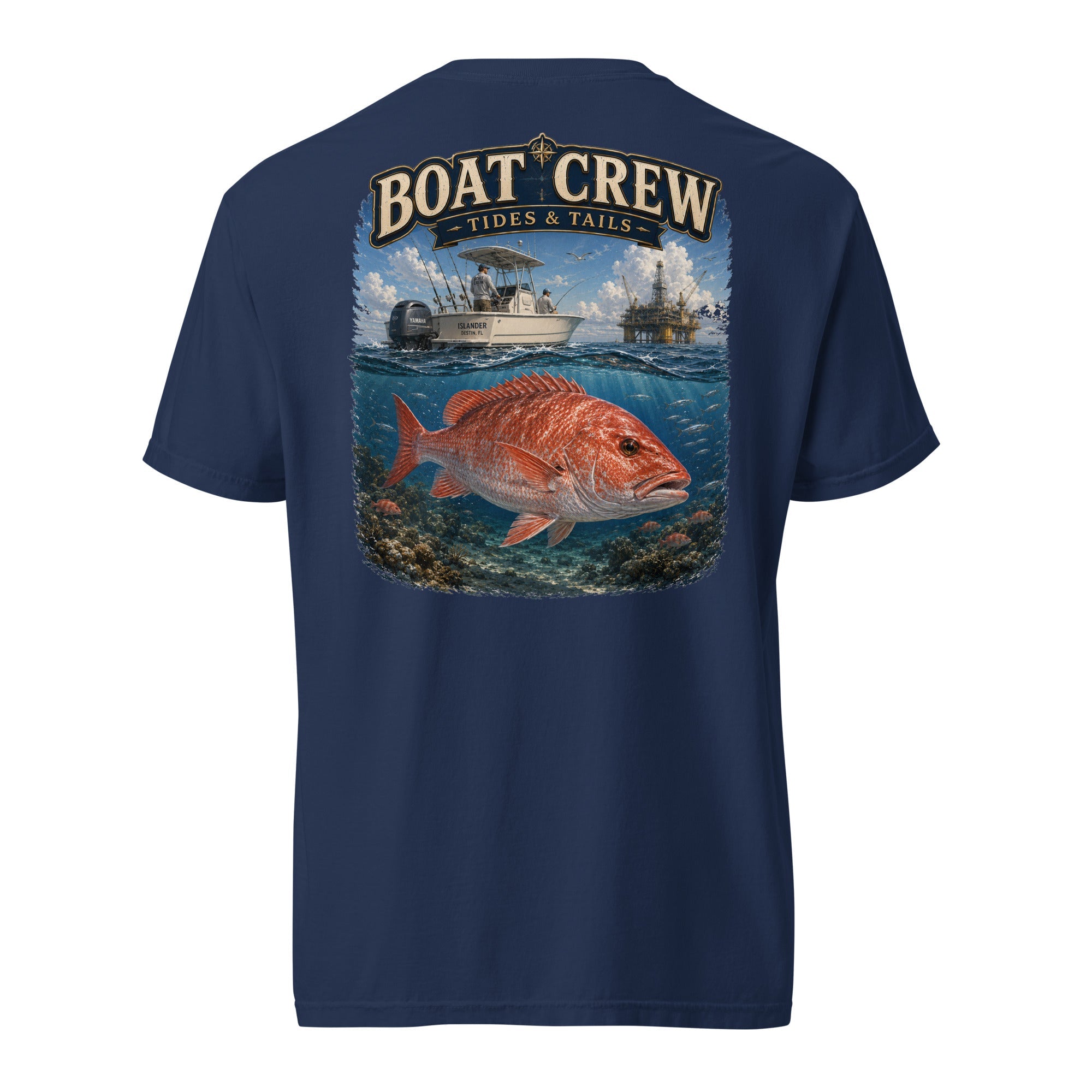 Red Snapper Shirt | Tides & Tails