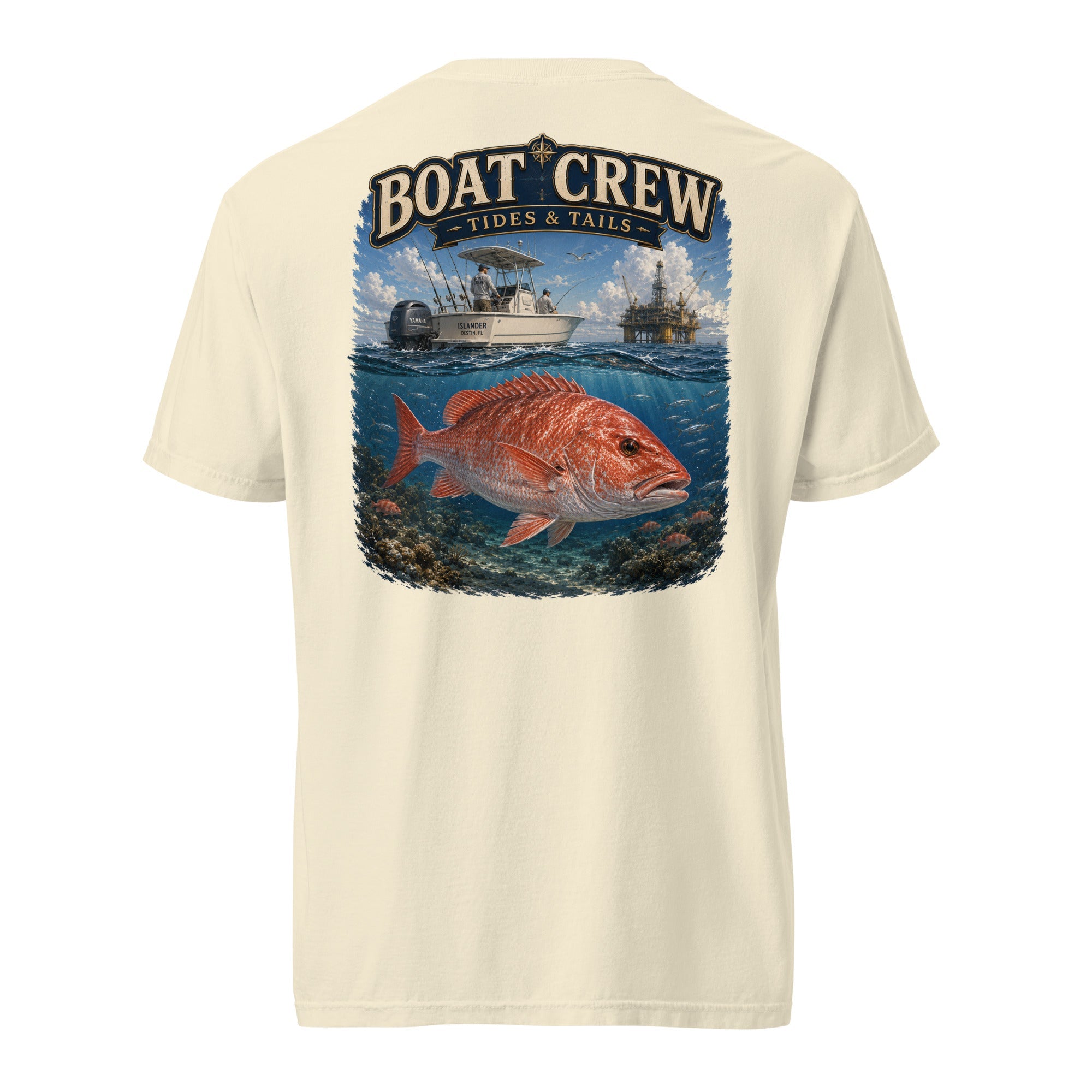 Red Snapper Shirt | Tides & Tails