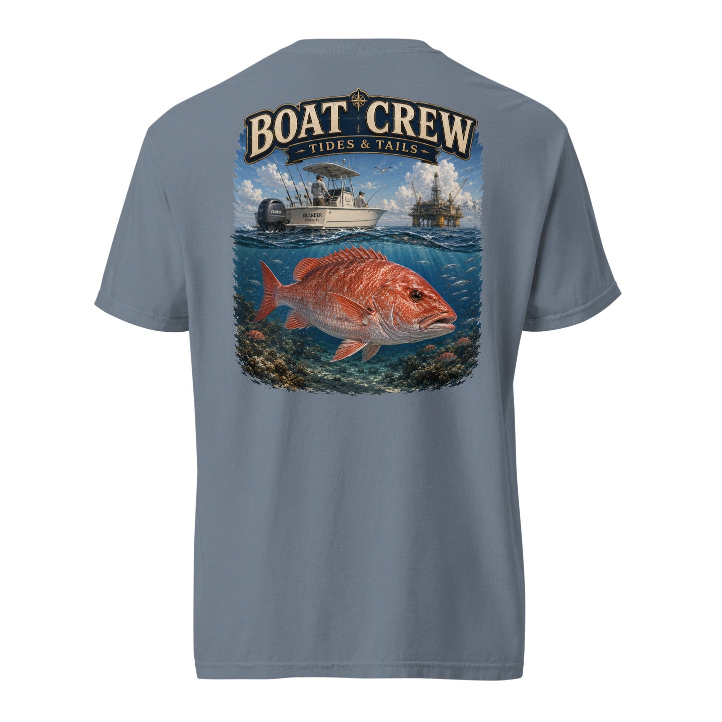 Red Snapper Shirt | Tides & Tails
