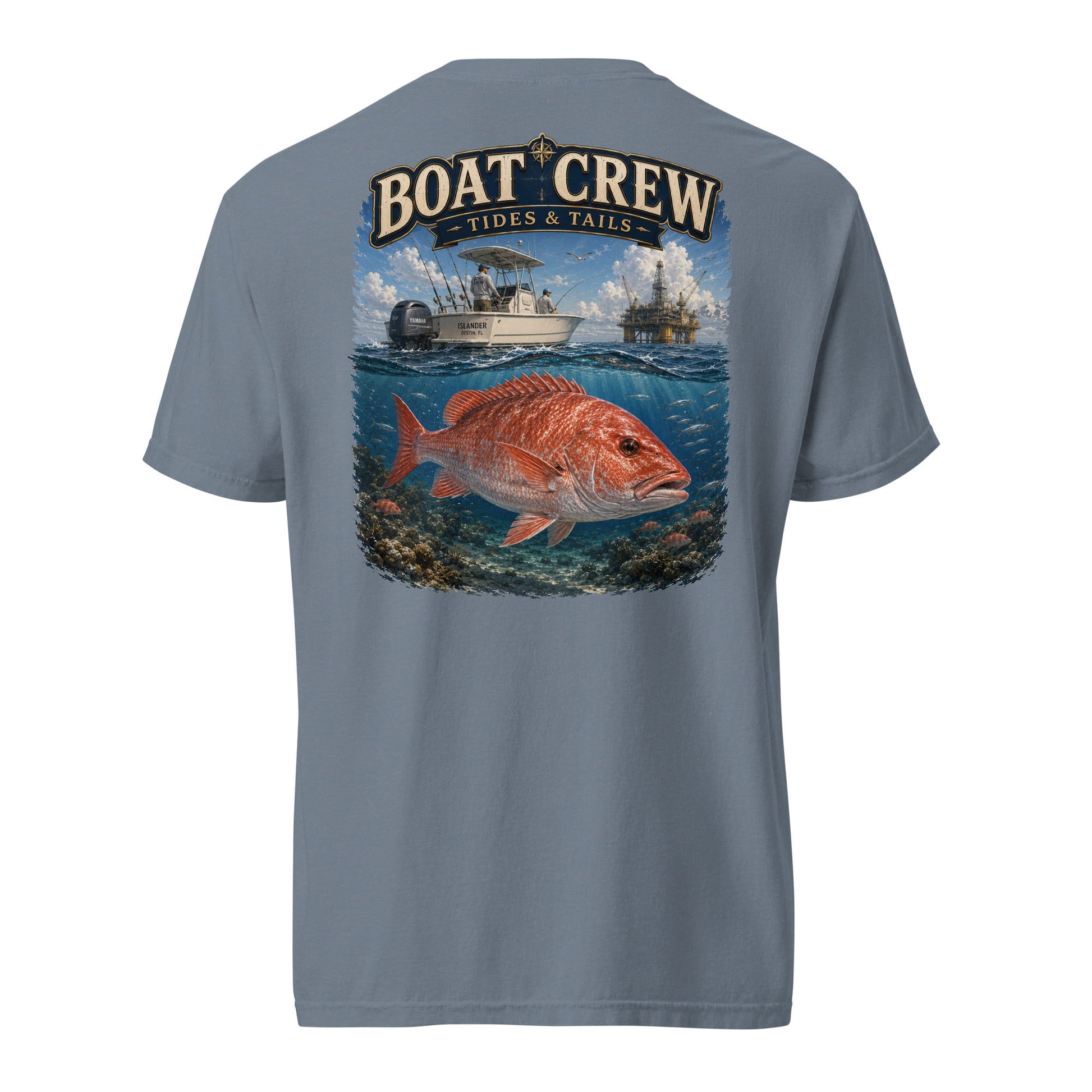 Red Snapper Shirt | Tides & Tails