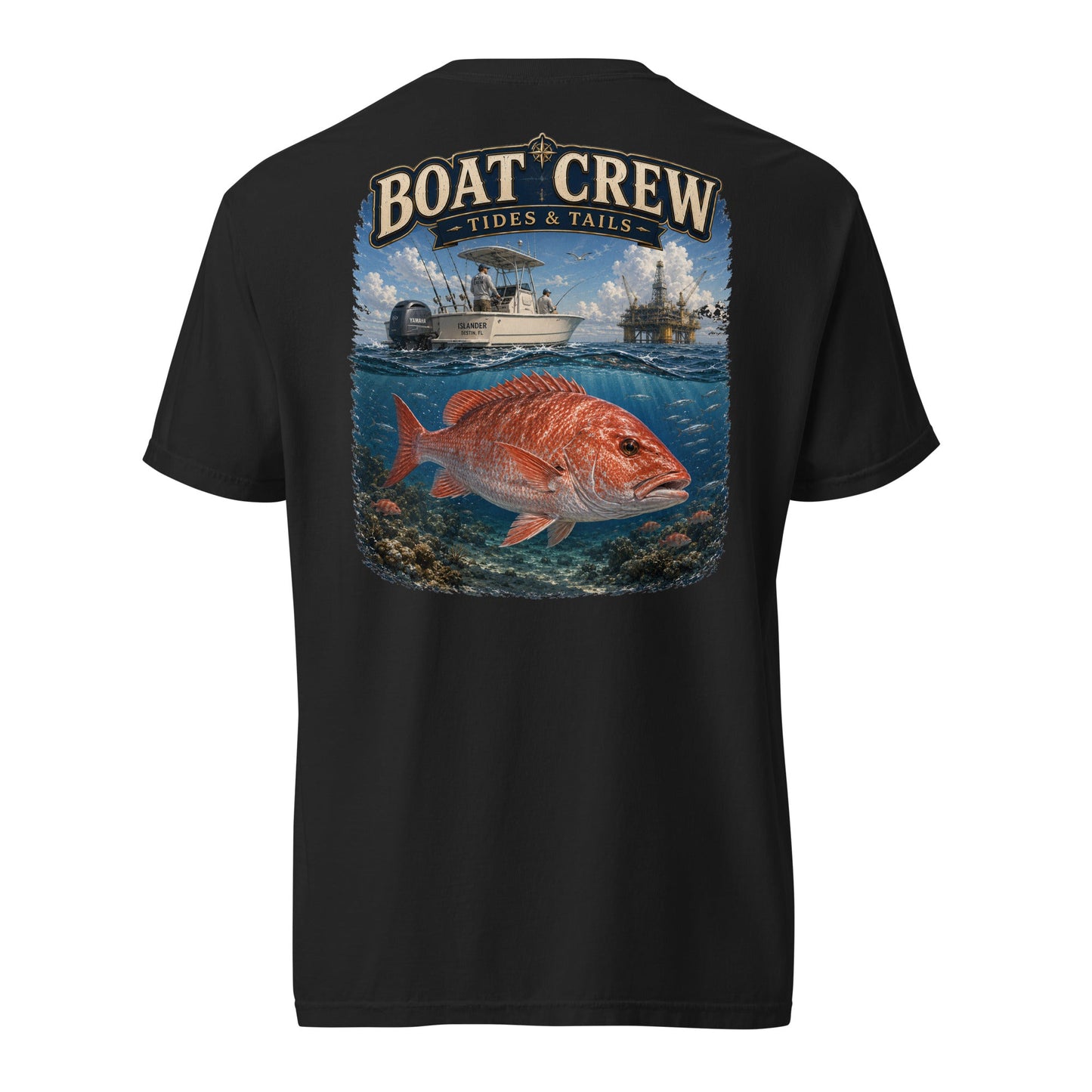 Red Snapper Shirt | Tides & Tails