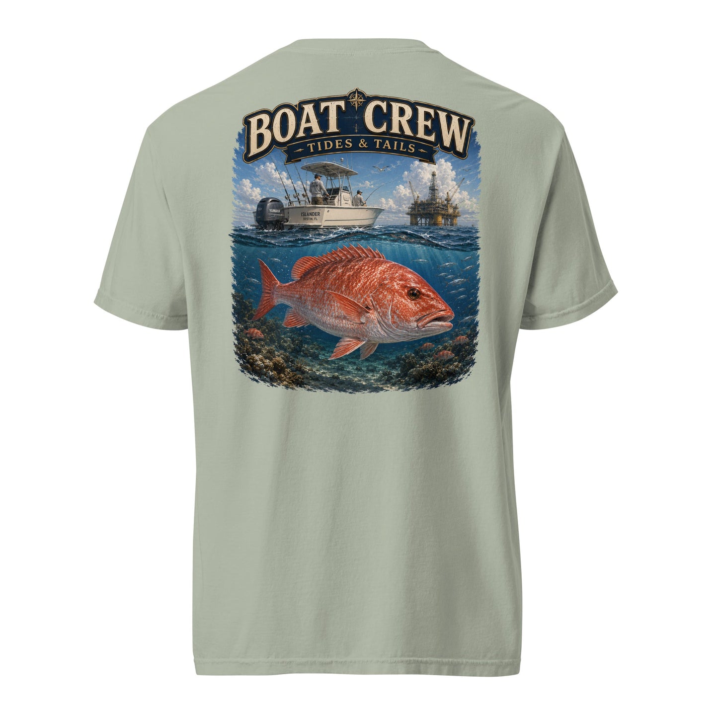 Red Snapper Shirt | Tides & Tails