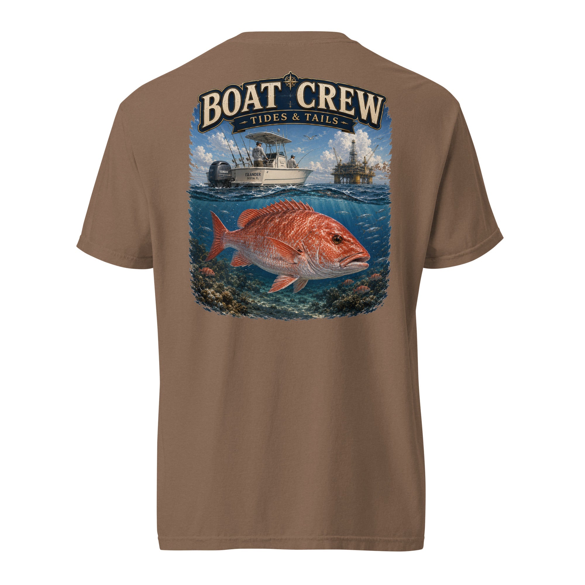 Red Snapper Shirt | Tides & Tails