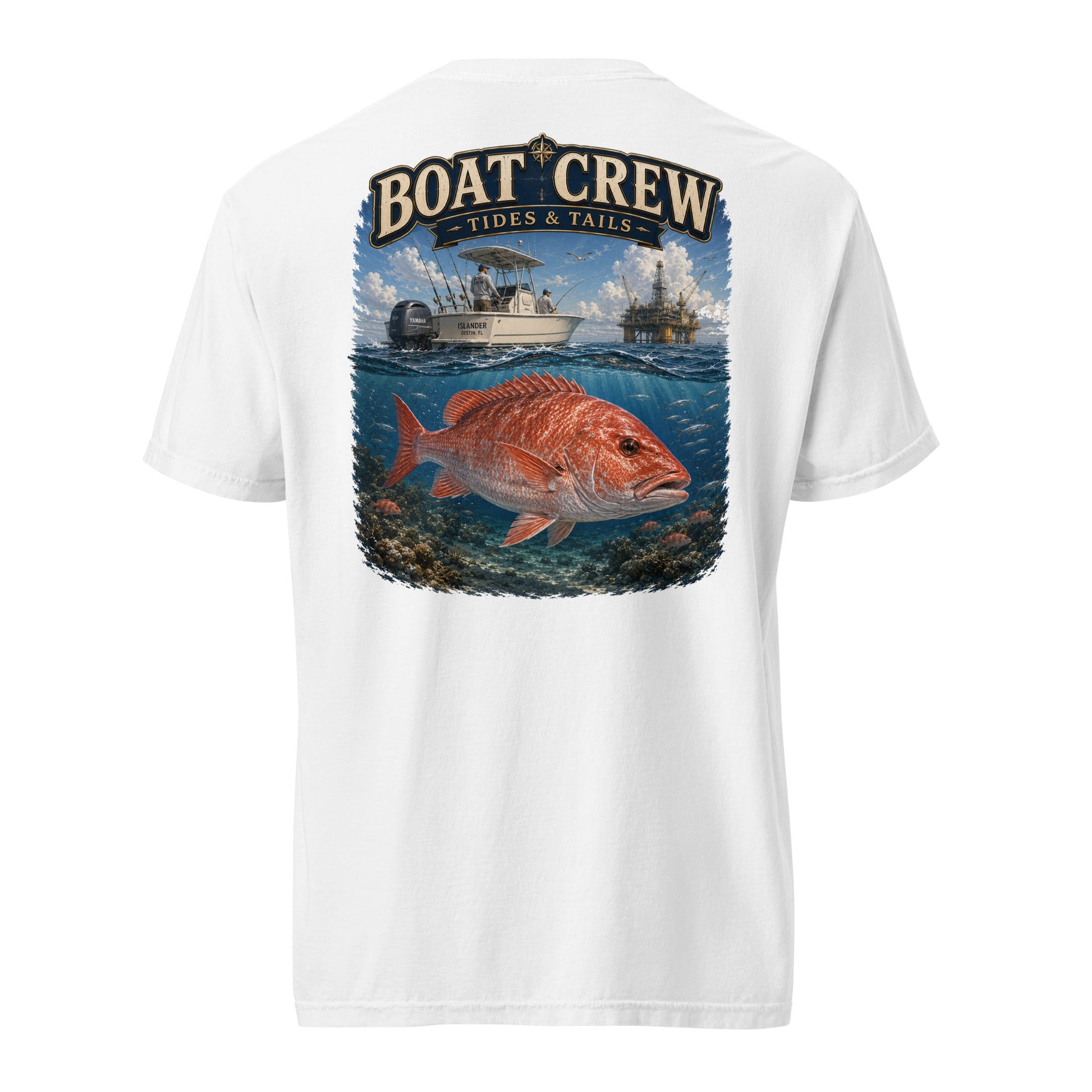 Red Snapper Shirt | Tides & Tails
