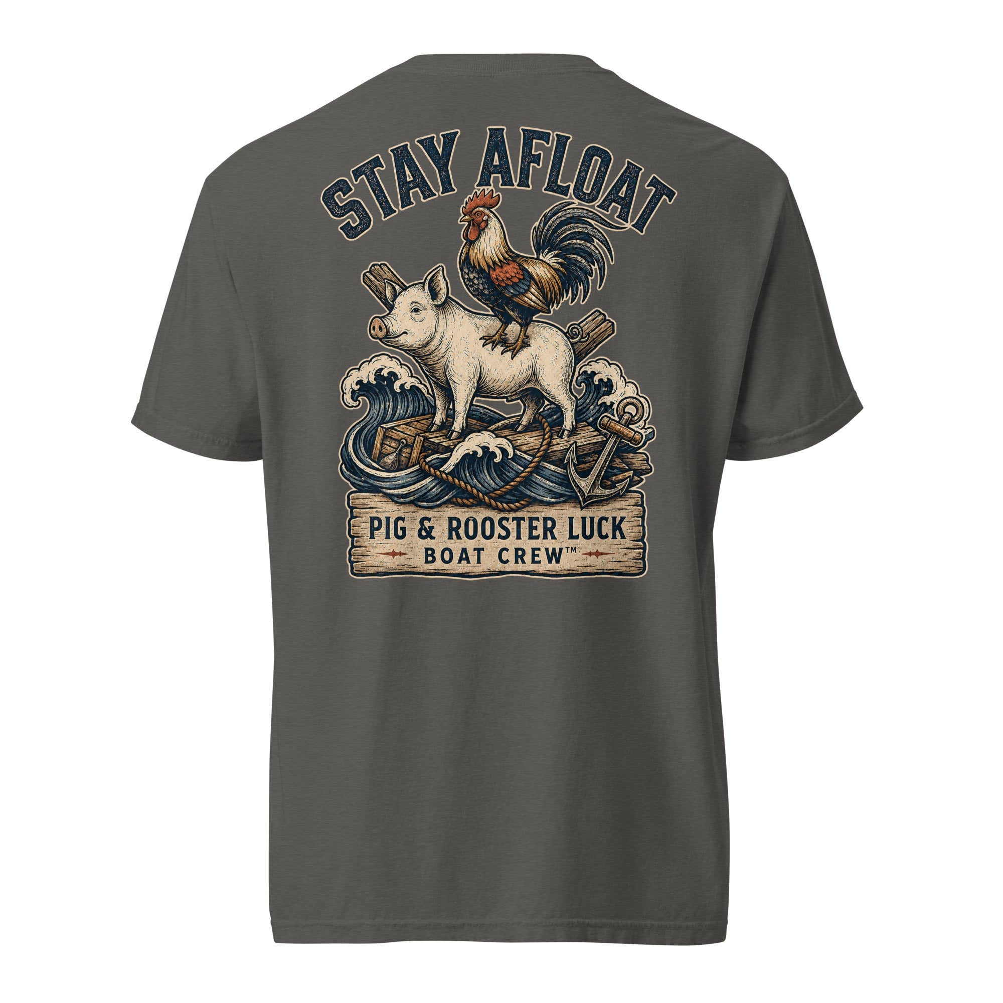 Stay Afloat Pig & Rooster Shirt