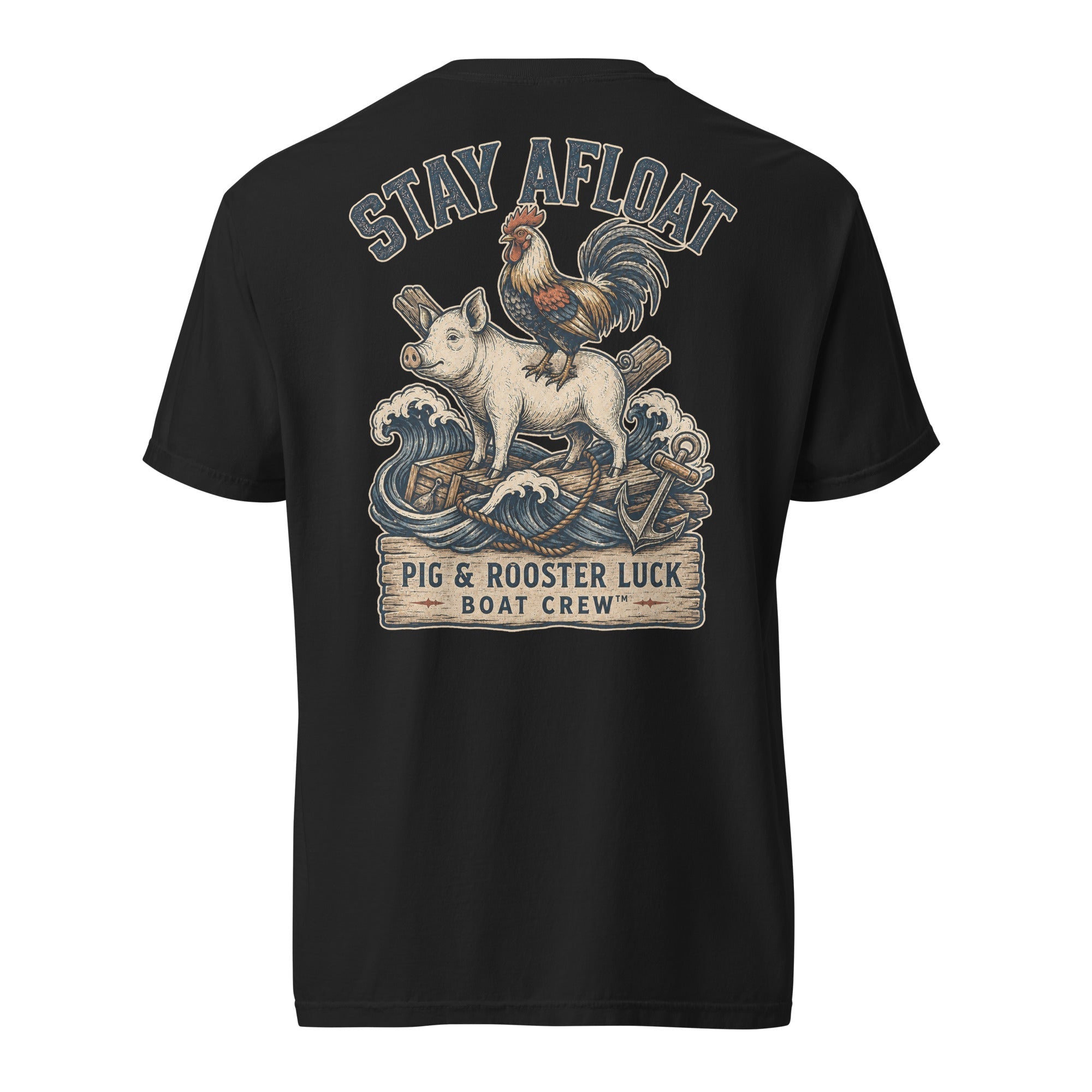 Stay Afloat Pig & Rooster Shirt