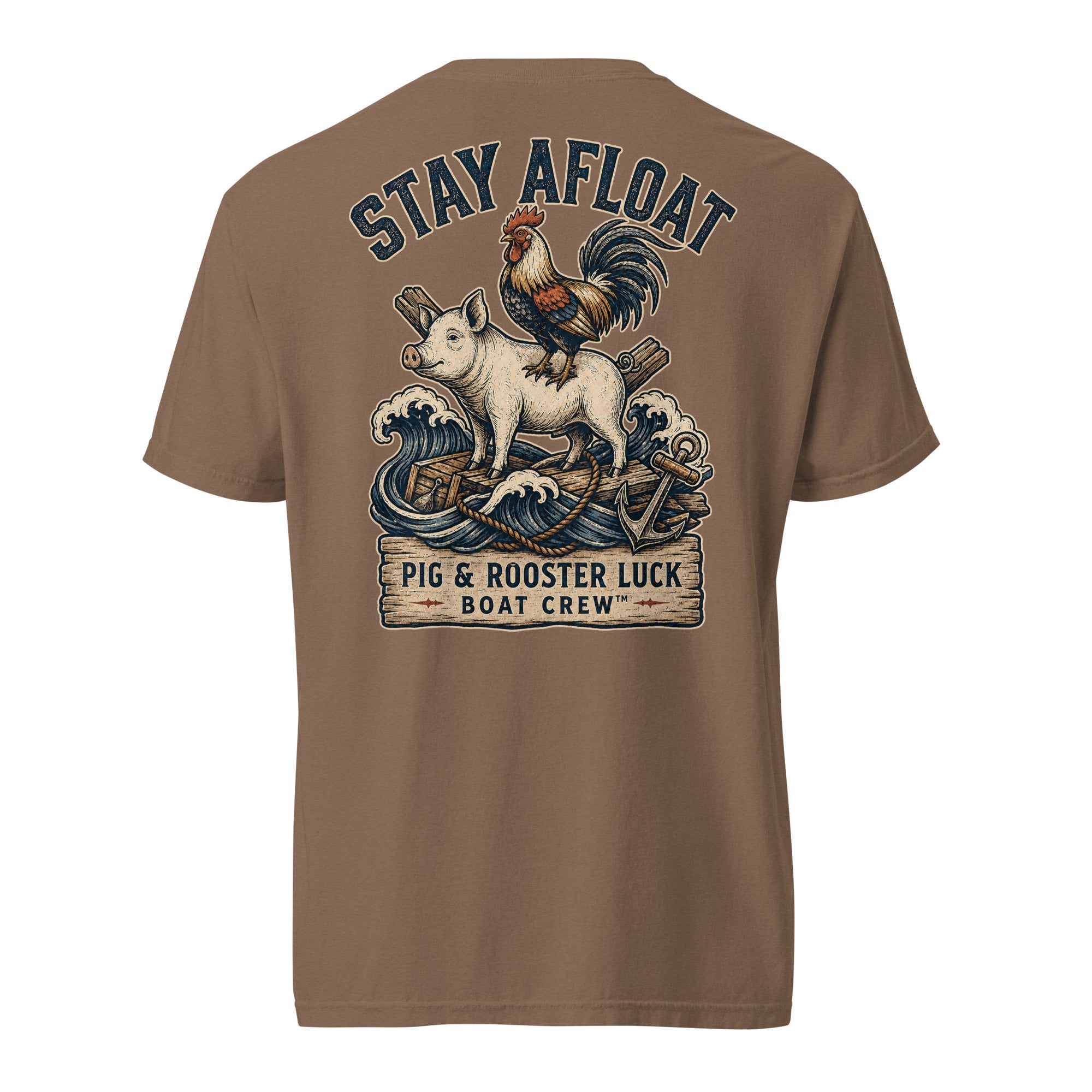 Stay Afloat Pig & Rooster Shirt