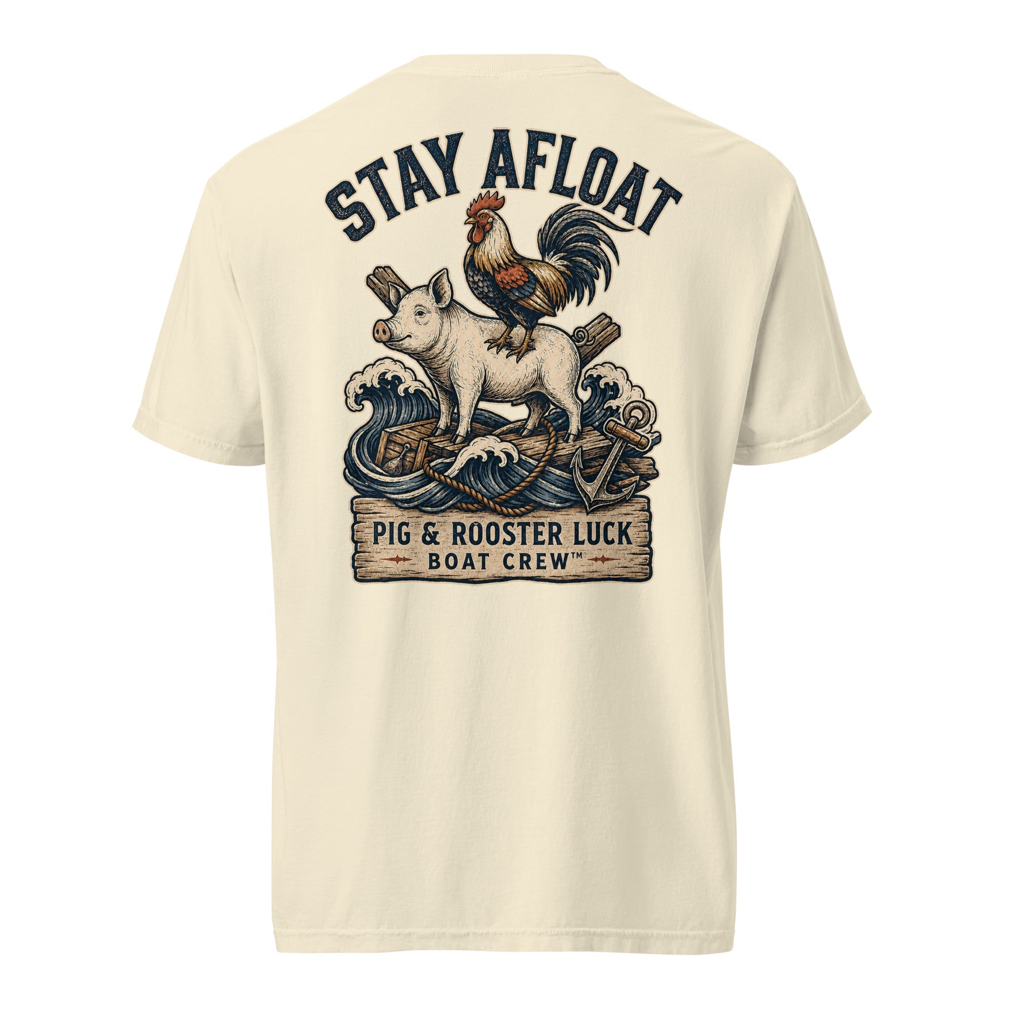 Stay Afloat Pig & Rooster Shirt