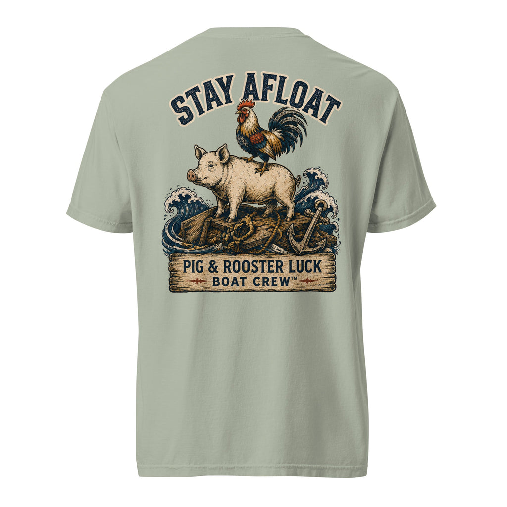 Stay Afloat Pig & Rooster Shirt | Sailor Lore