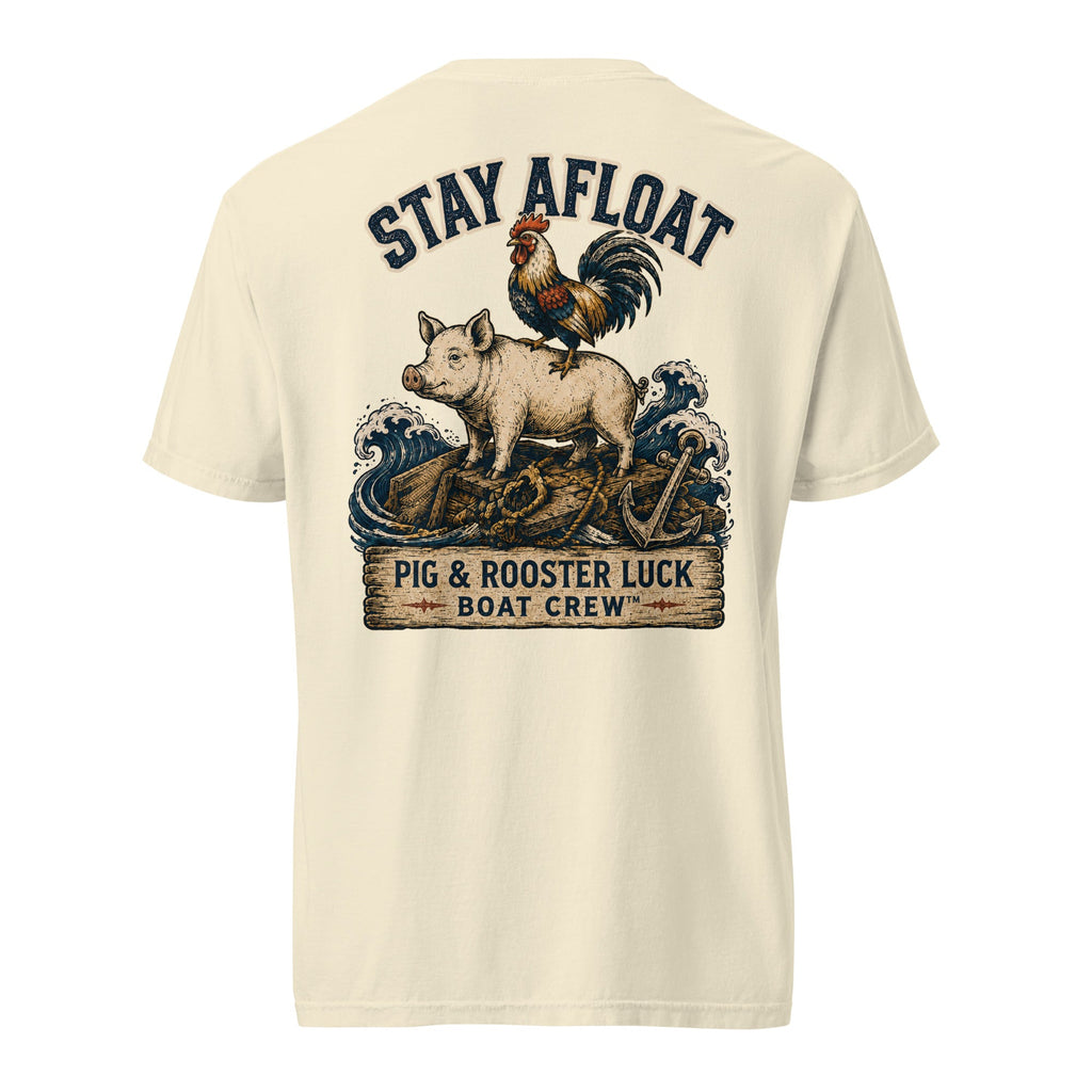 Stay Afloat Pig & Rooster Shirt | Sailor Lore