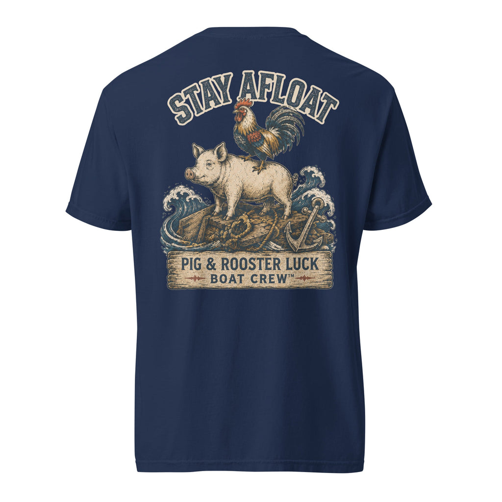 Stay Afloat Pig & Rooster Shirt | Sailor Lore