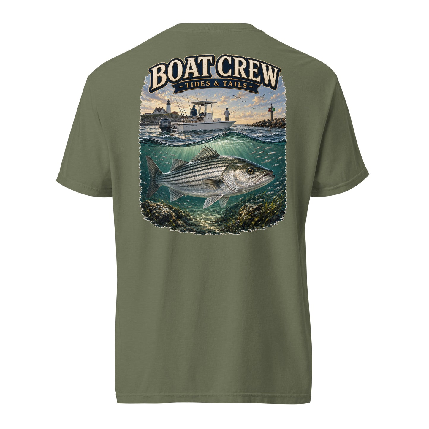 Striped Bass Shirt | Tides & Tails
